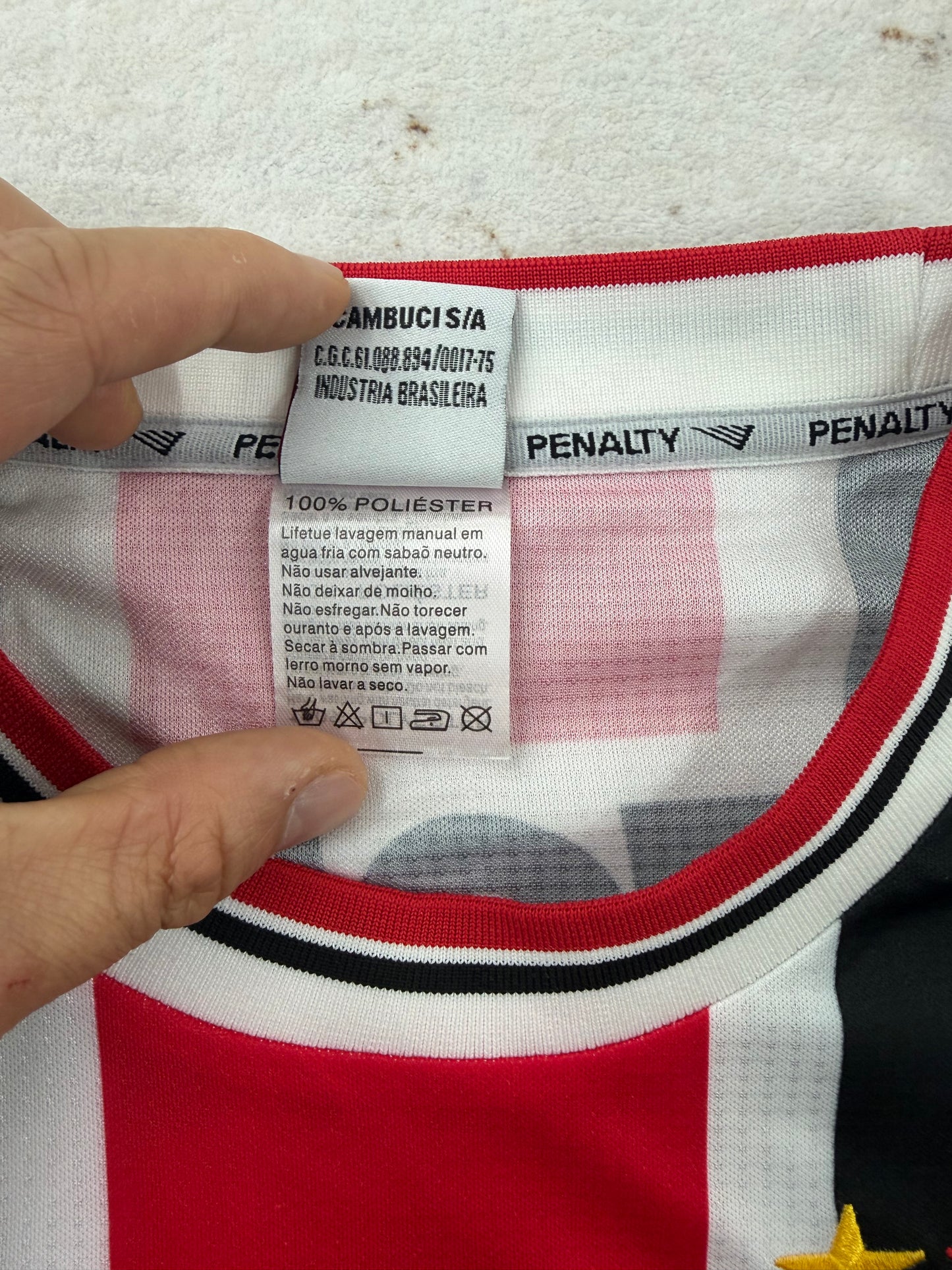 vintage 2000 Sao Paulo Away Shirt size S