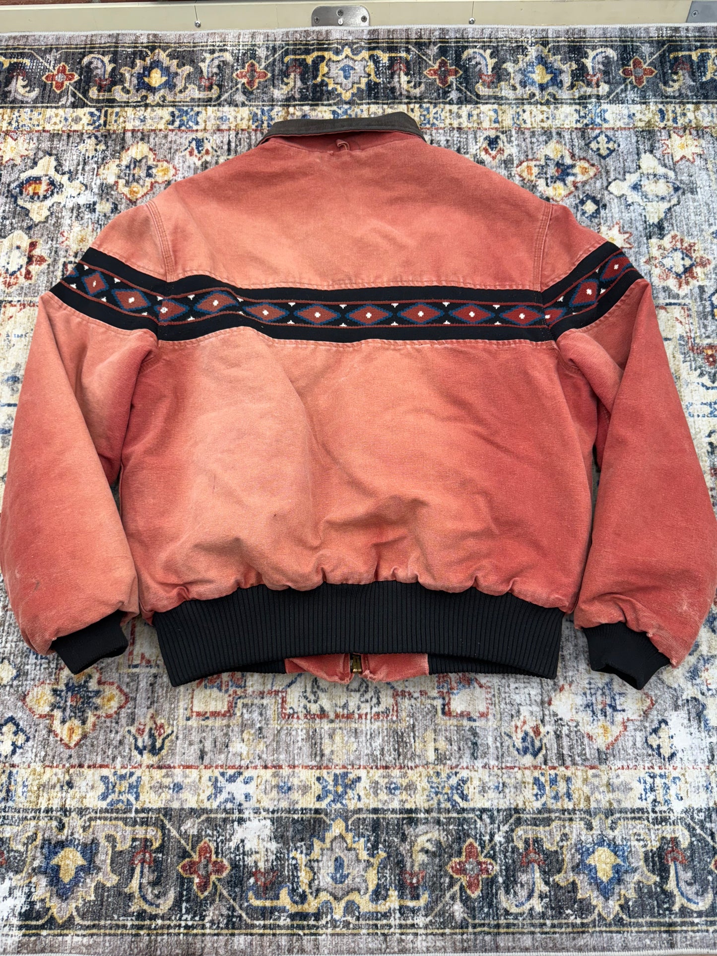 Vtg Carhartt   Jacket Mens M/L Aztec