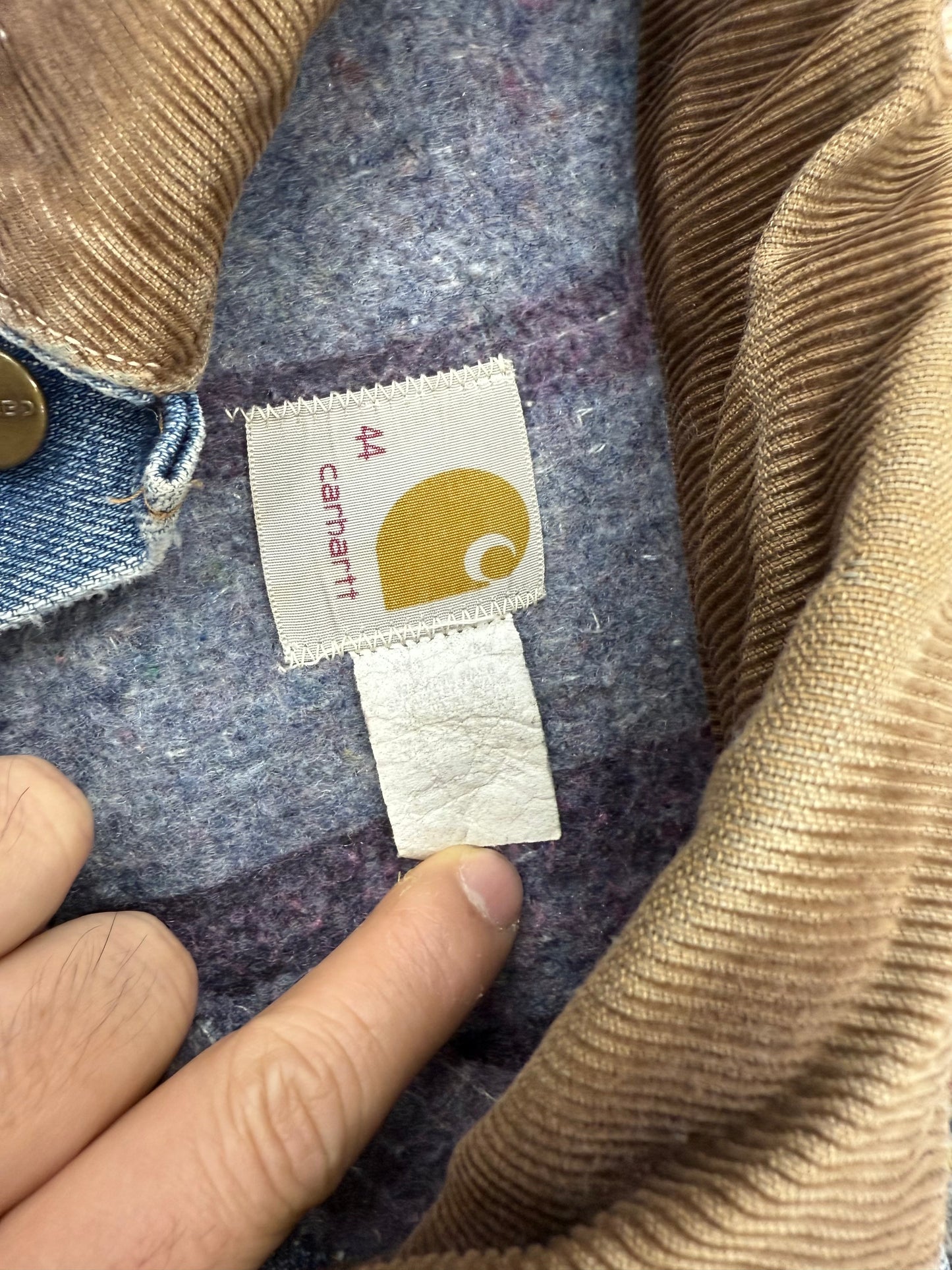 Vtg Carhartt Jacket Mens M