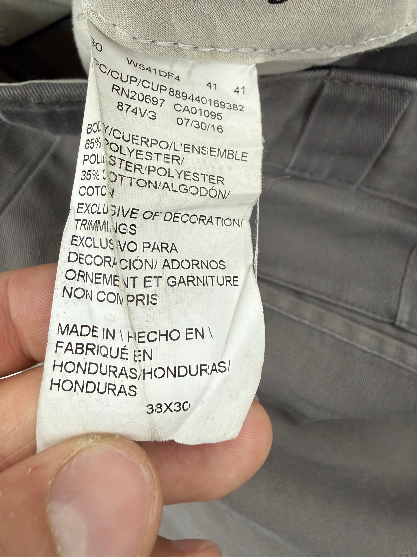 Men vintage dickies pant size 38x30