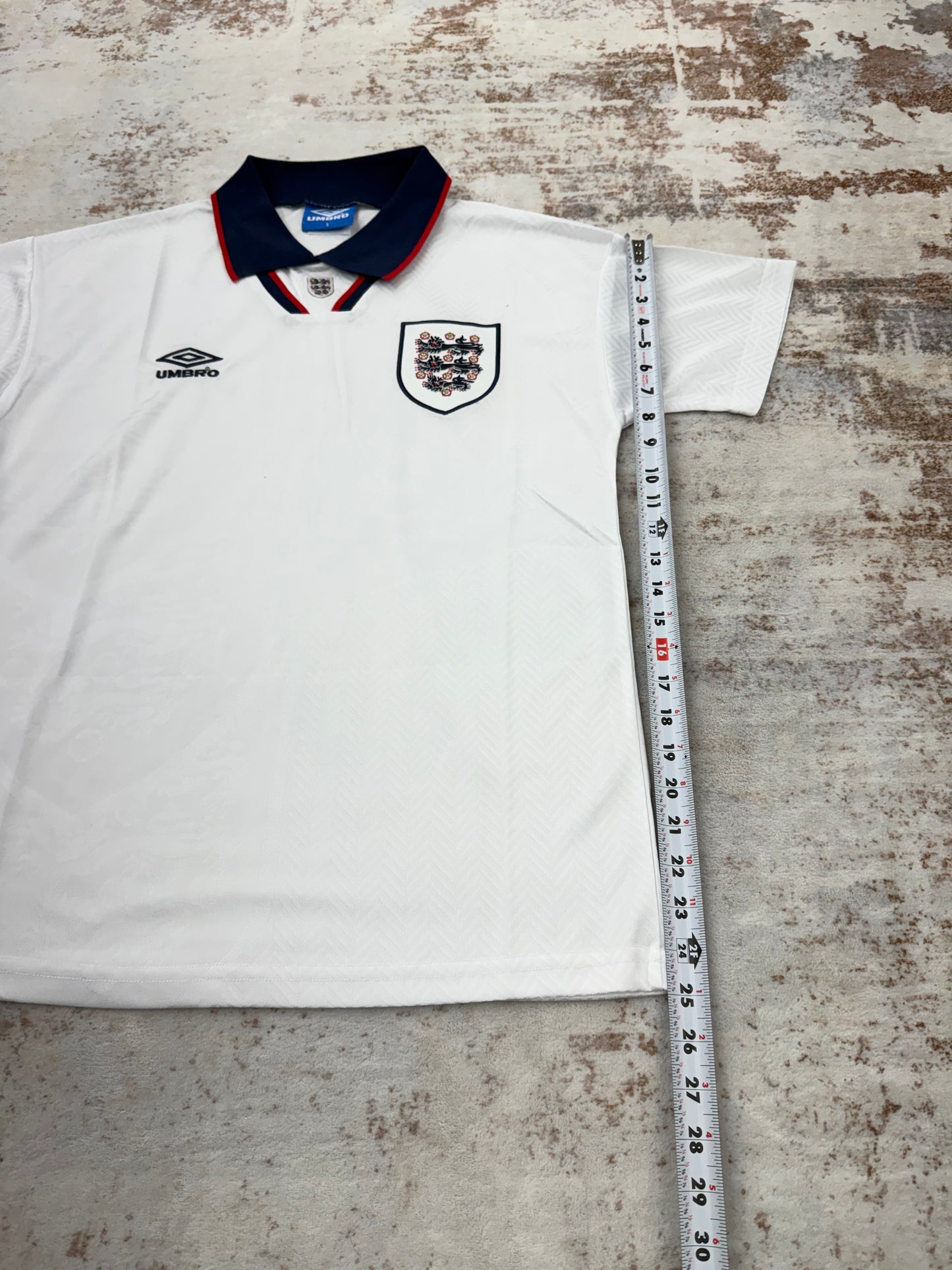 vintage ENGLAND 1993 1995 HOME FOOTBALL SHIRT SOCCER JERSEY UMBRO size S