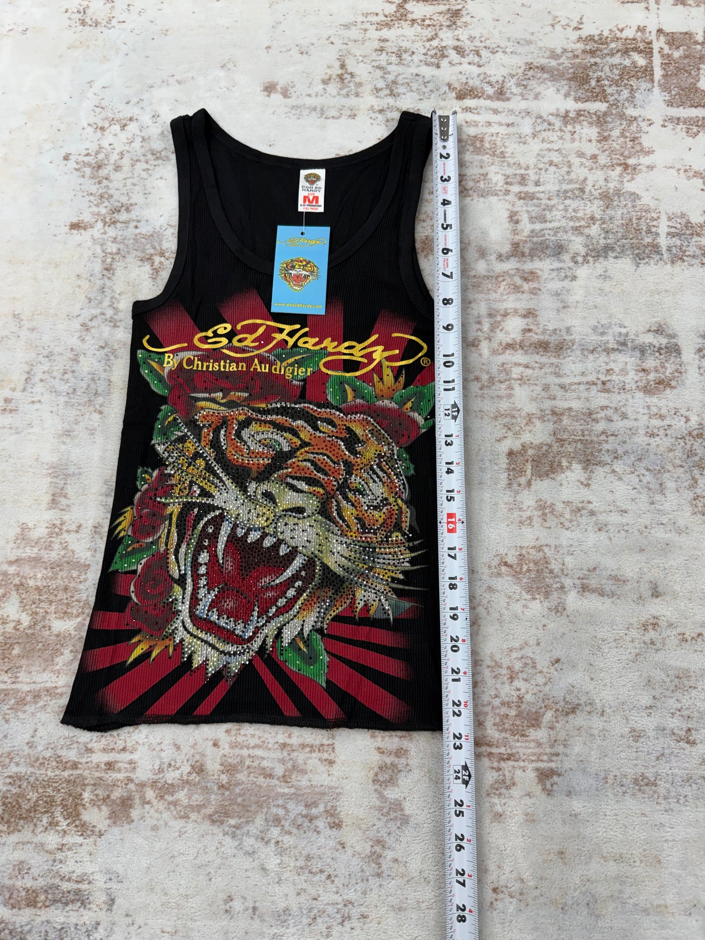 ( new) 2000sVintage Ed Hardy by Christian Audigier Tank Tops