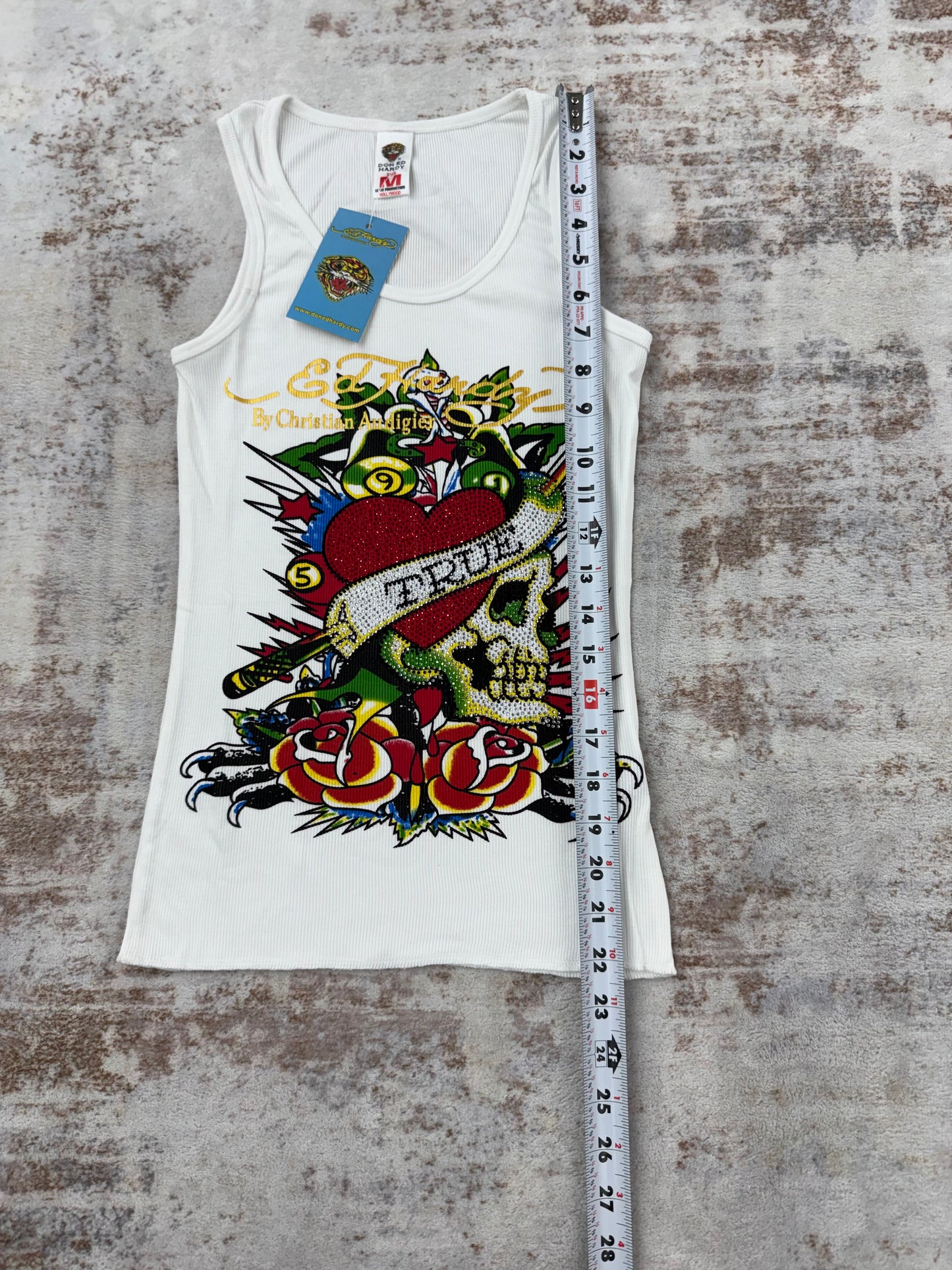 ( new) Vintage Ed Hardy by Christian Audigier Tank Tops Sizes S / M