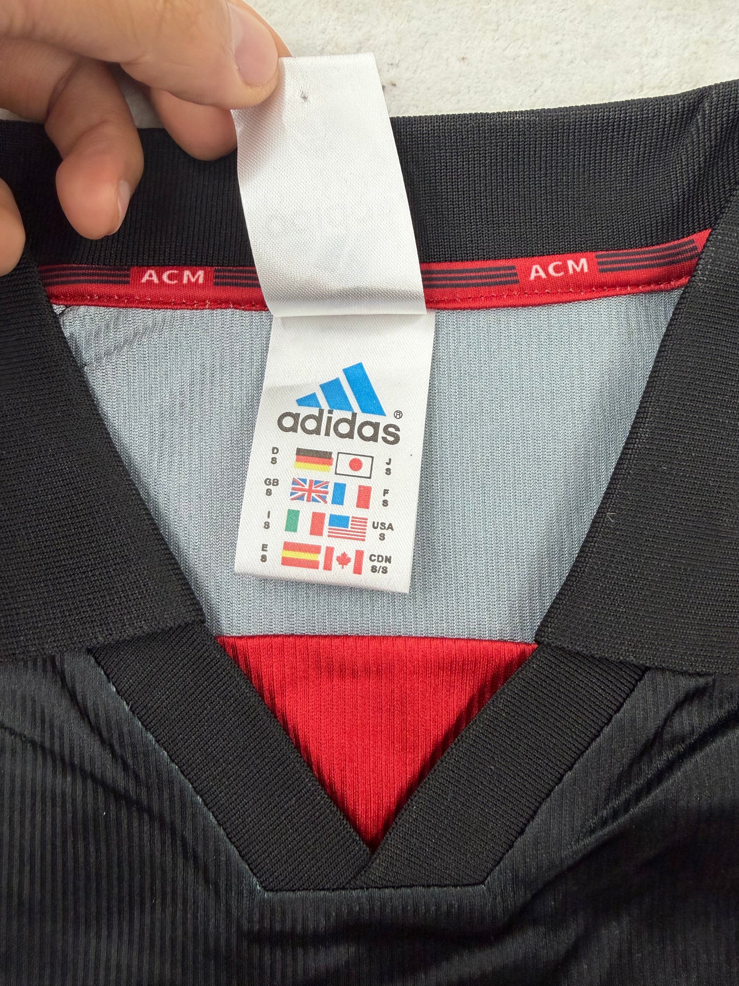 AC MILAN VINTAGE 1998-1999 SOCCER JERSEY SHIRT size S