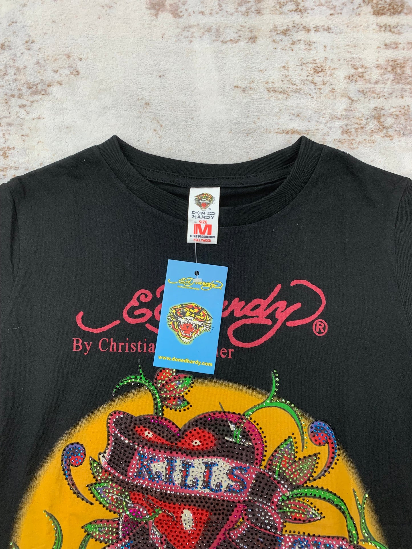 2000s Ed Hardy Christian Audigier Vintage Graphic Tees size ( S/M/L) (New tags)