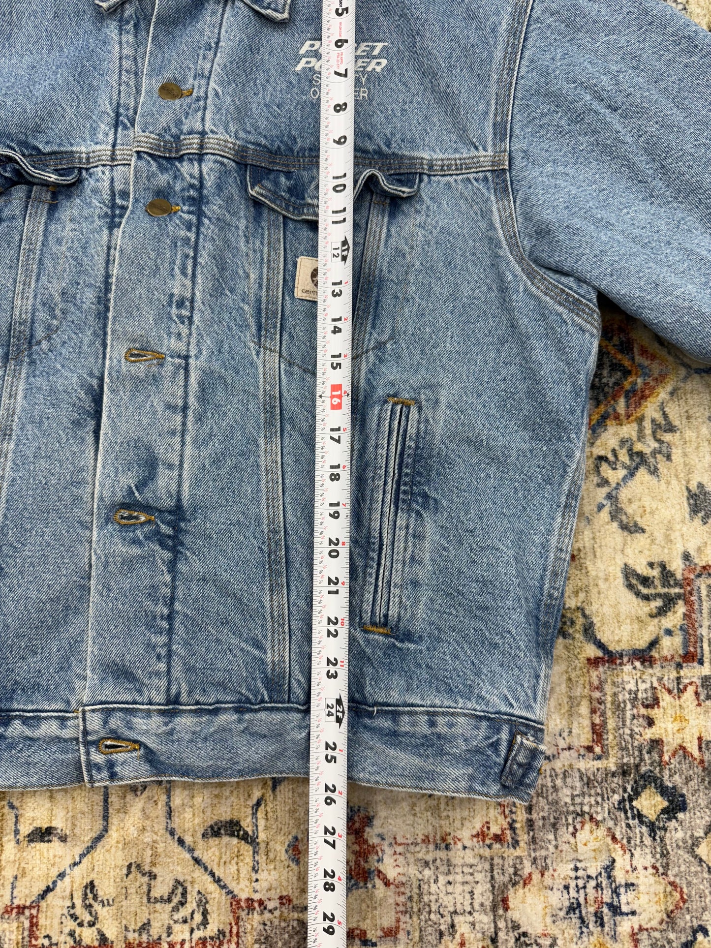 Vtg Carhartt Jacket Mens L