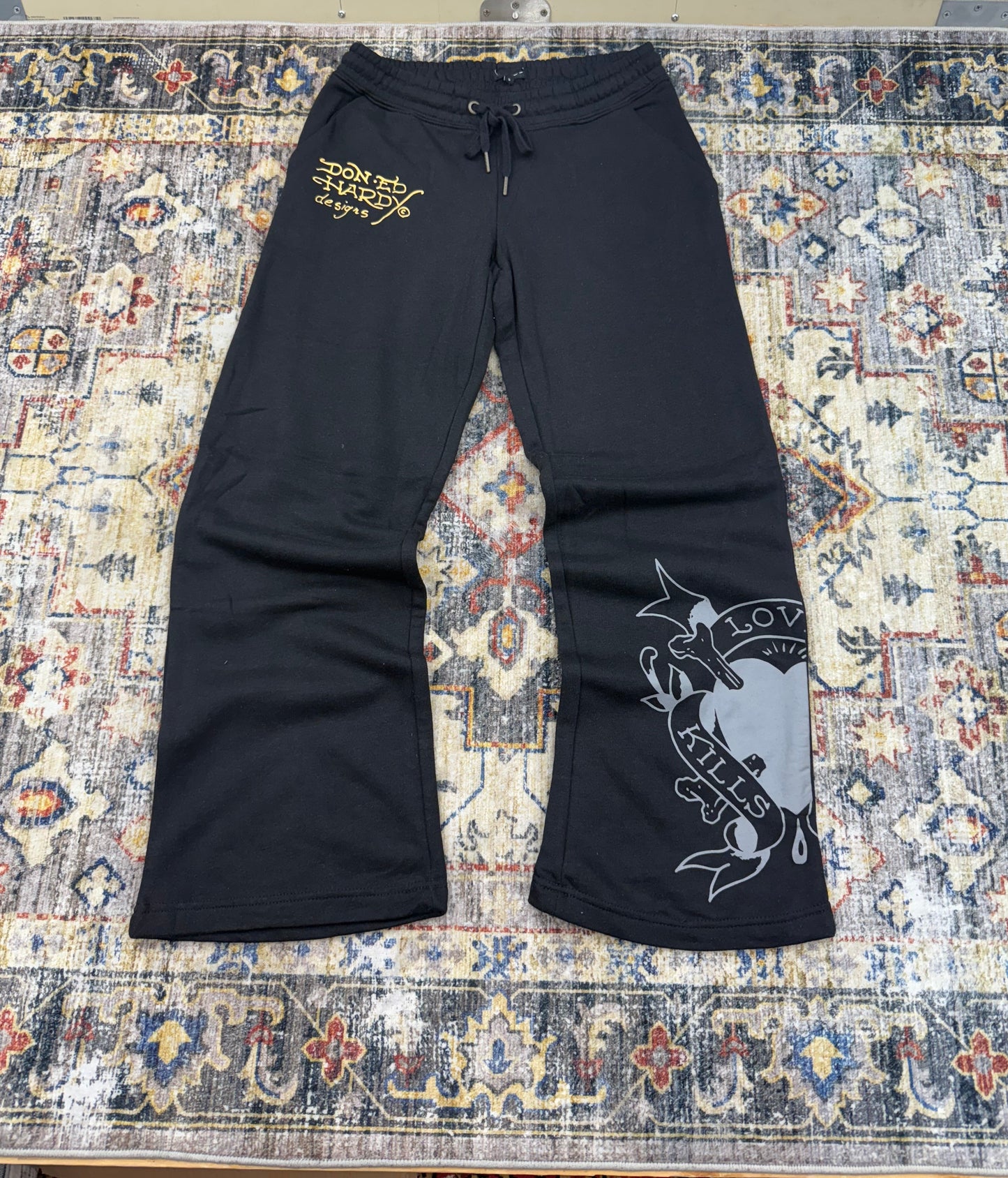 Y2k ED hardy sweatpants womens size ( S) use