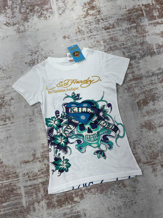 2000s Ed Hardy Christian Audigier Vintage Graphic Tees size S (New tags)