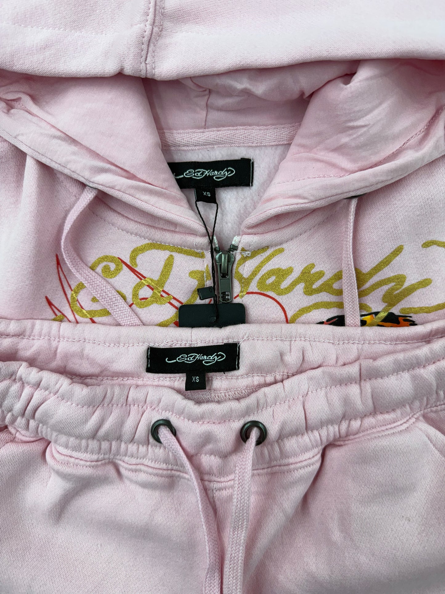 Y2k ed hardy tracksuit set size XS/S/M/L( like new)