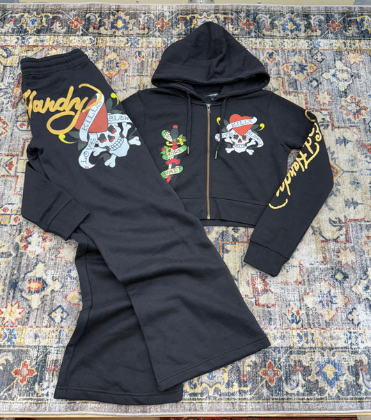 Ed hardy tracksuit sets ❤️ size (XS/L/XL) use