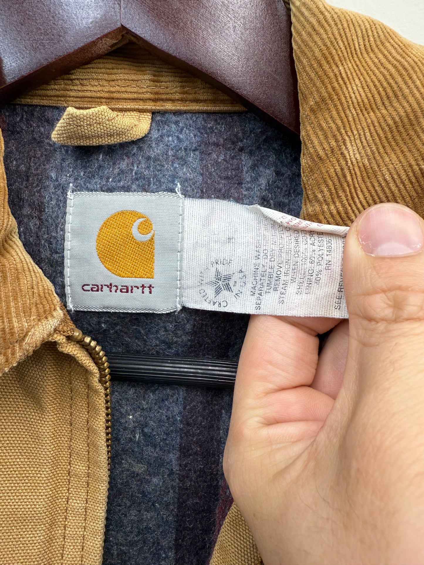 Vintage carhartt Detroit jacket size M