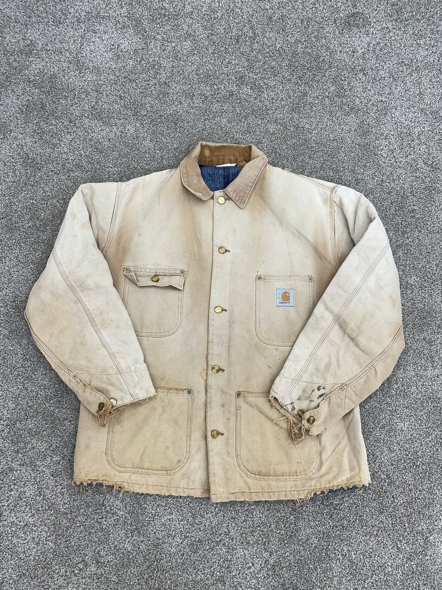 Vintage carhartt jacket size L