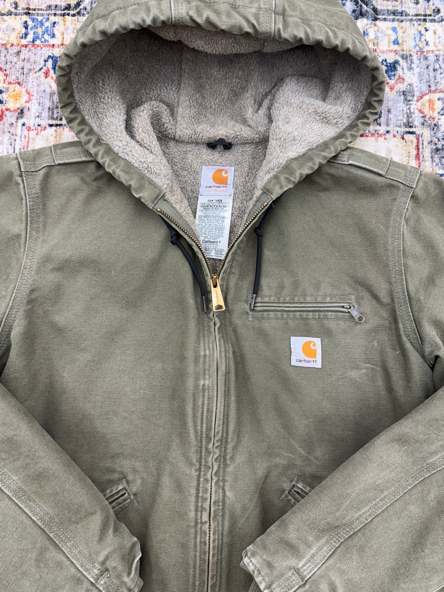 Vtg womens Carhartt Jacket size M