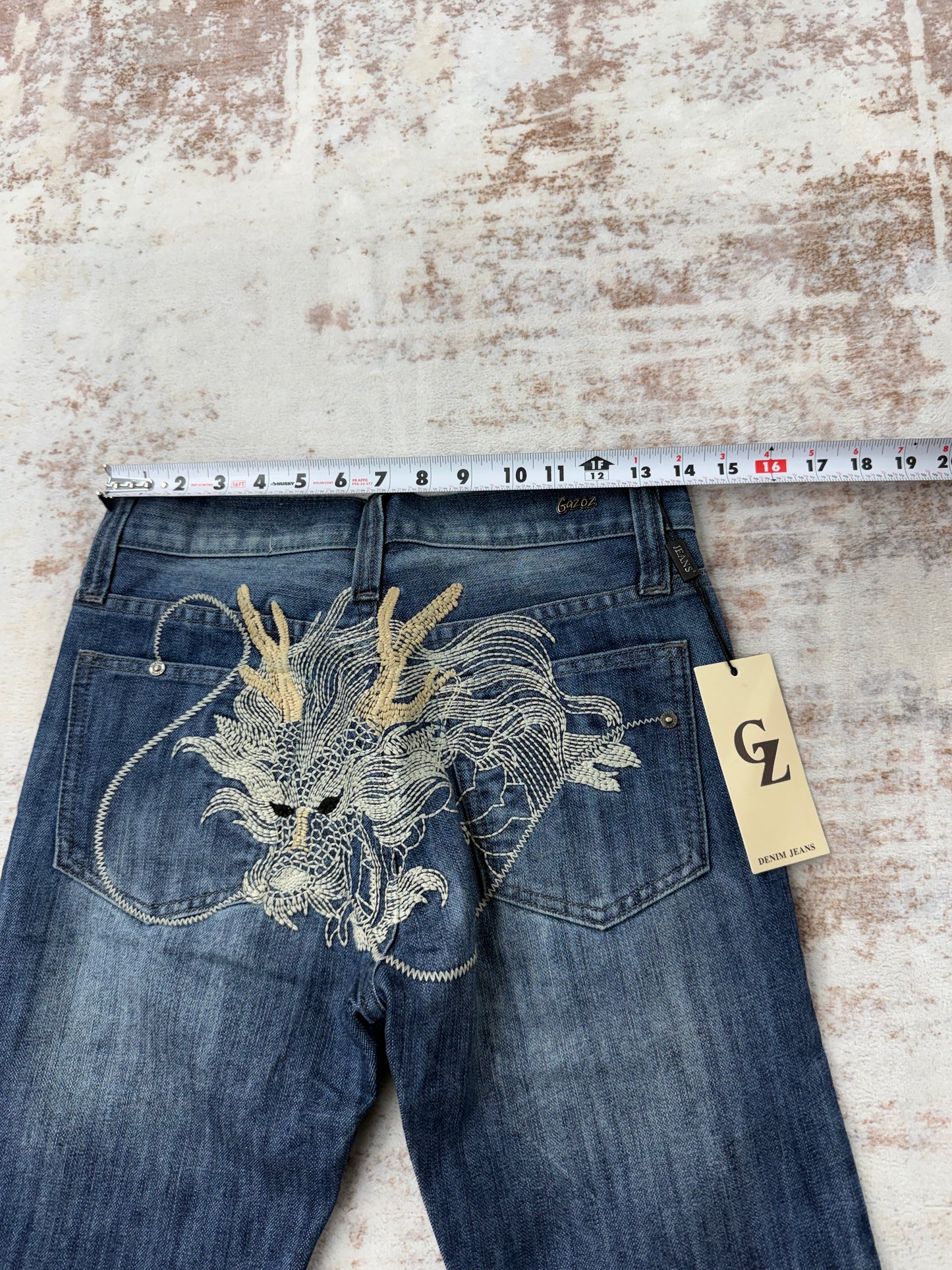 Vintage Y2K Gazol Jean’s Men size 28 ( 2000s)