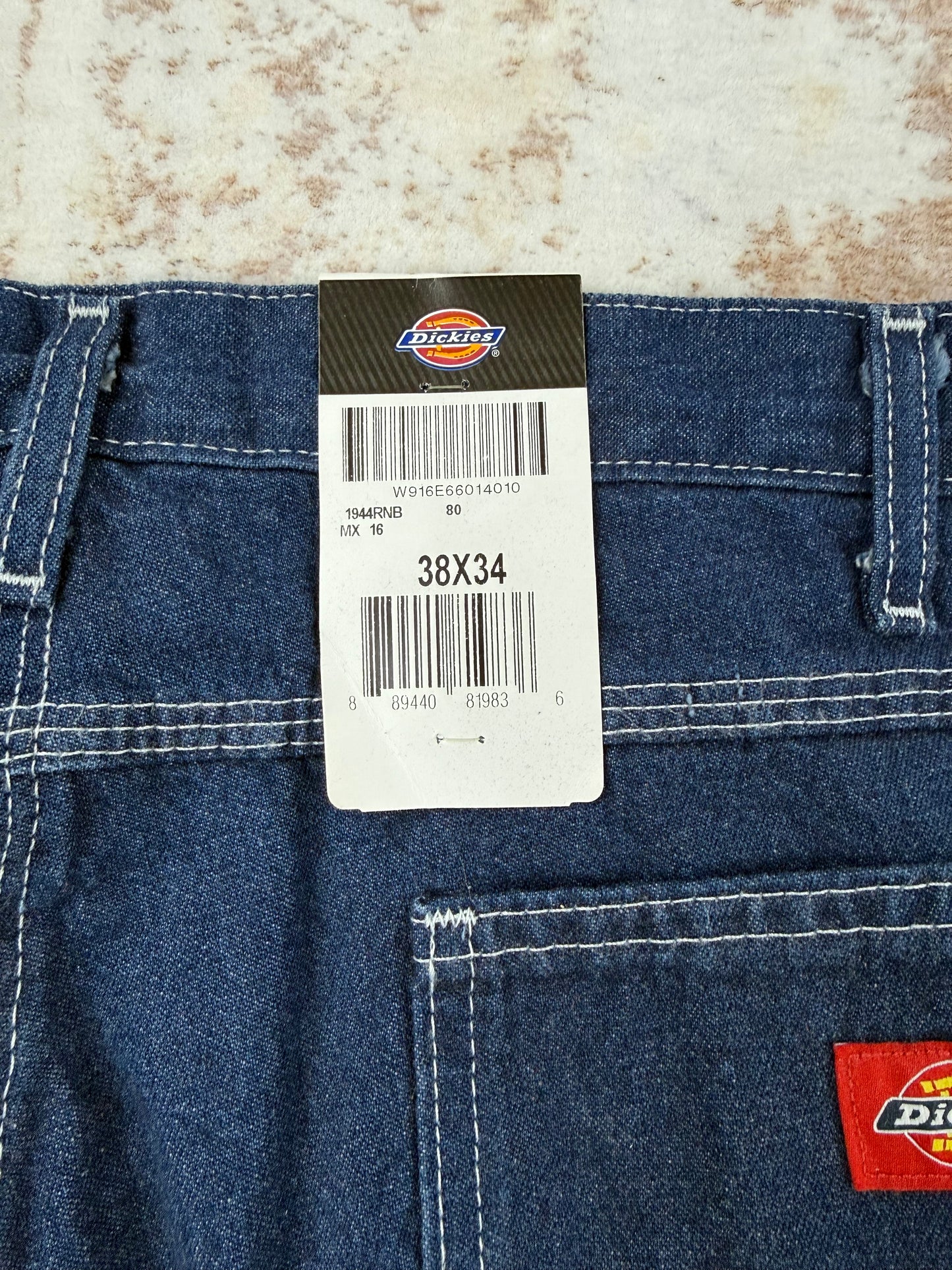 Men dickies jeans size 38x34