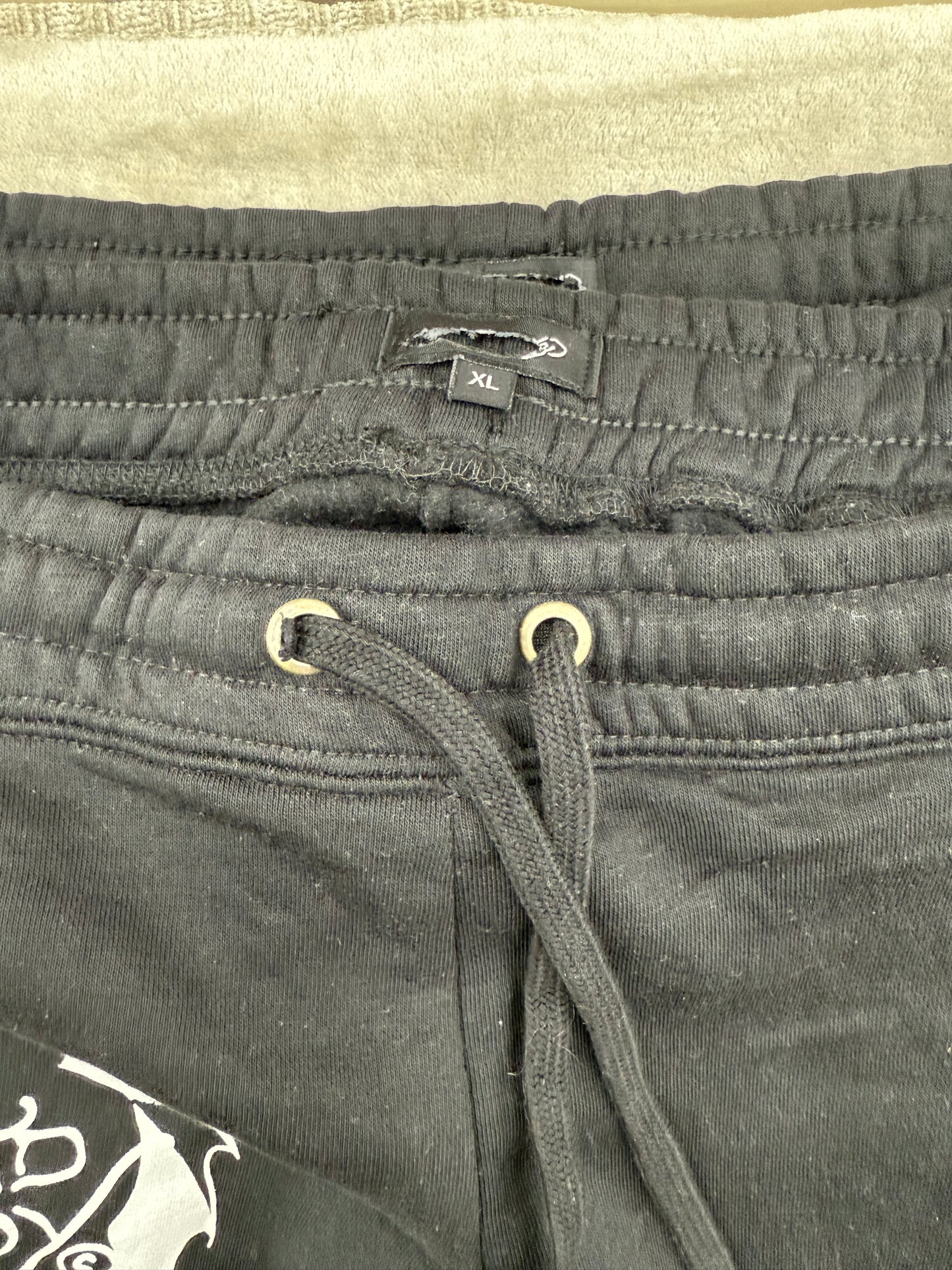 Y2k ED hardy sweatpants womens size ( XL ) USE