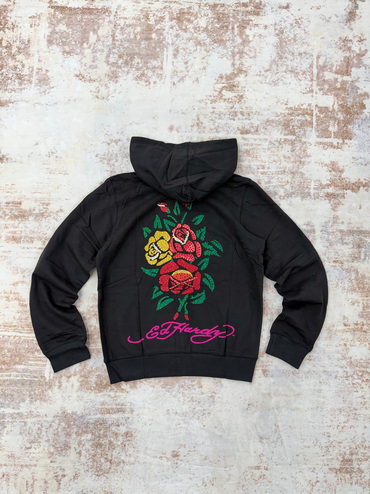 Vintage women’s Ed Hardy zip-up  size L