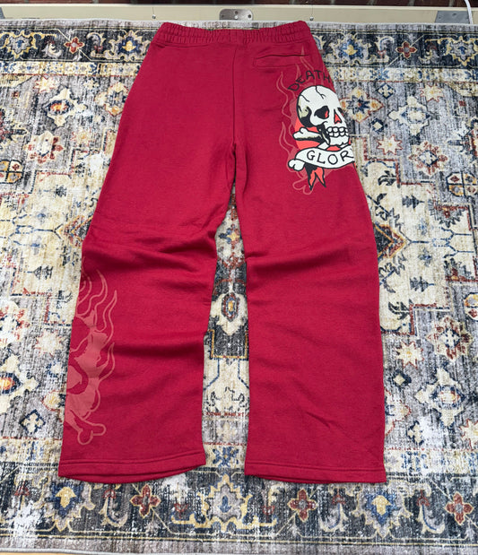 Y2k ED hardy sweatpants womens size ( S )