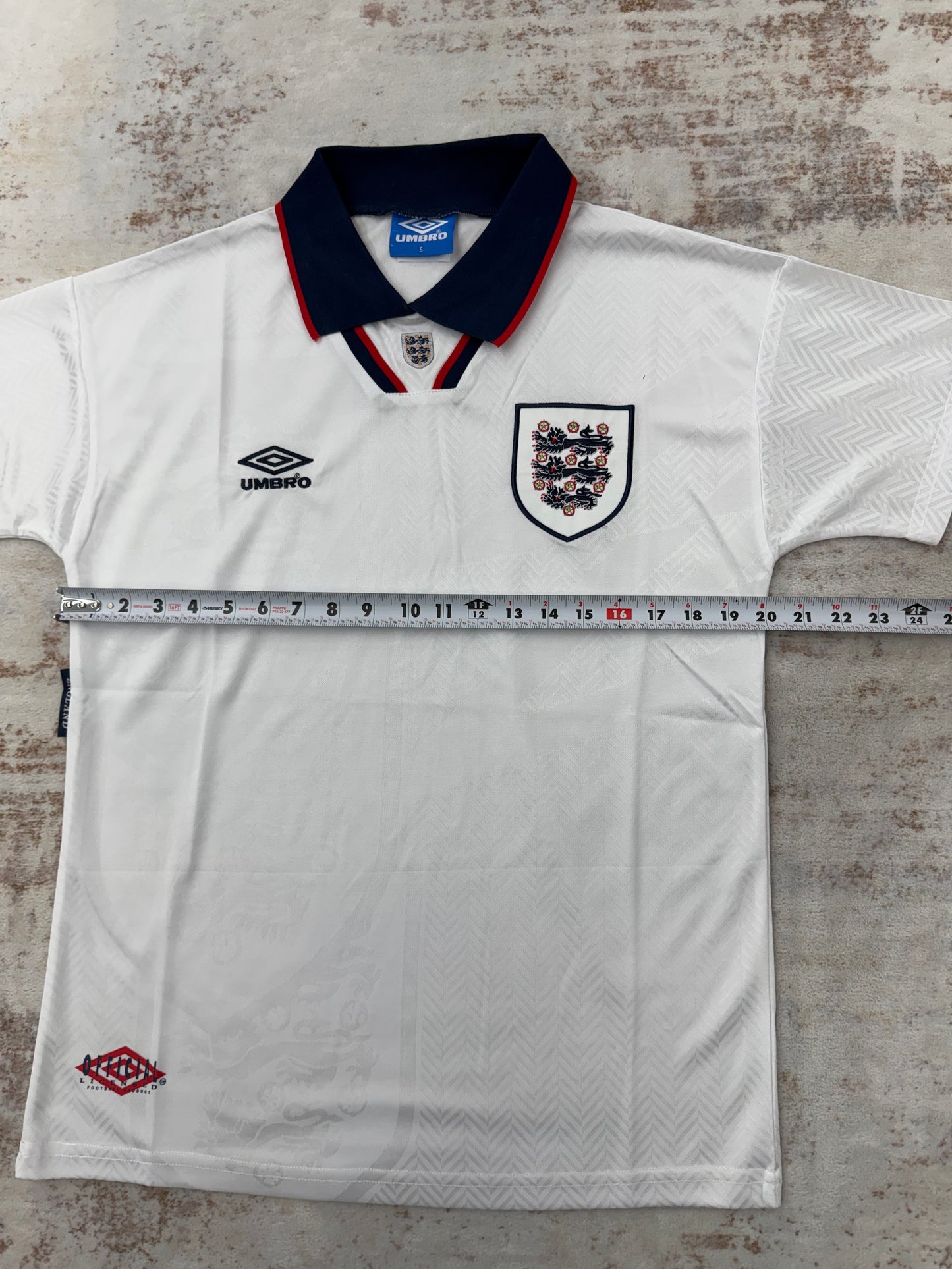 vintage ENGLAND 1993 1995 HOME FOOTBALL SHIRT SOCCER JERSEY UMBRO size S
