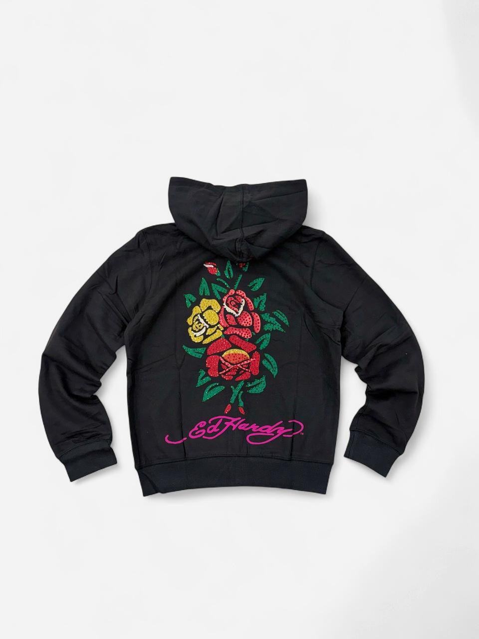 Vintage women’s Ed Hardy zip-up  size L