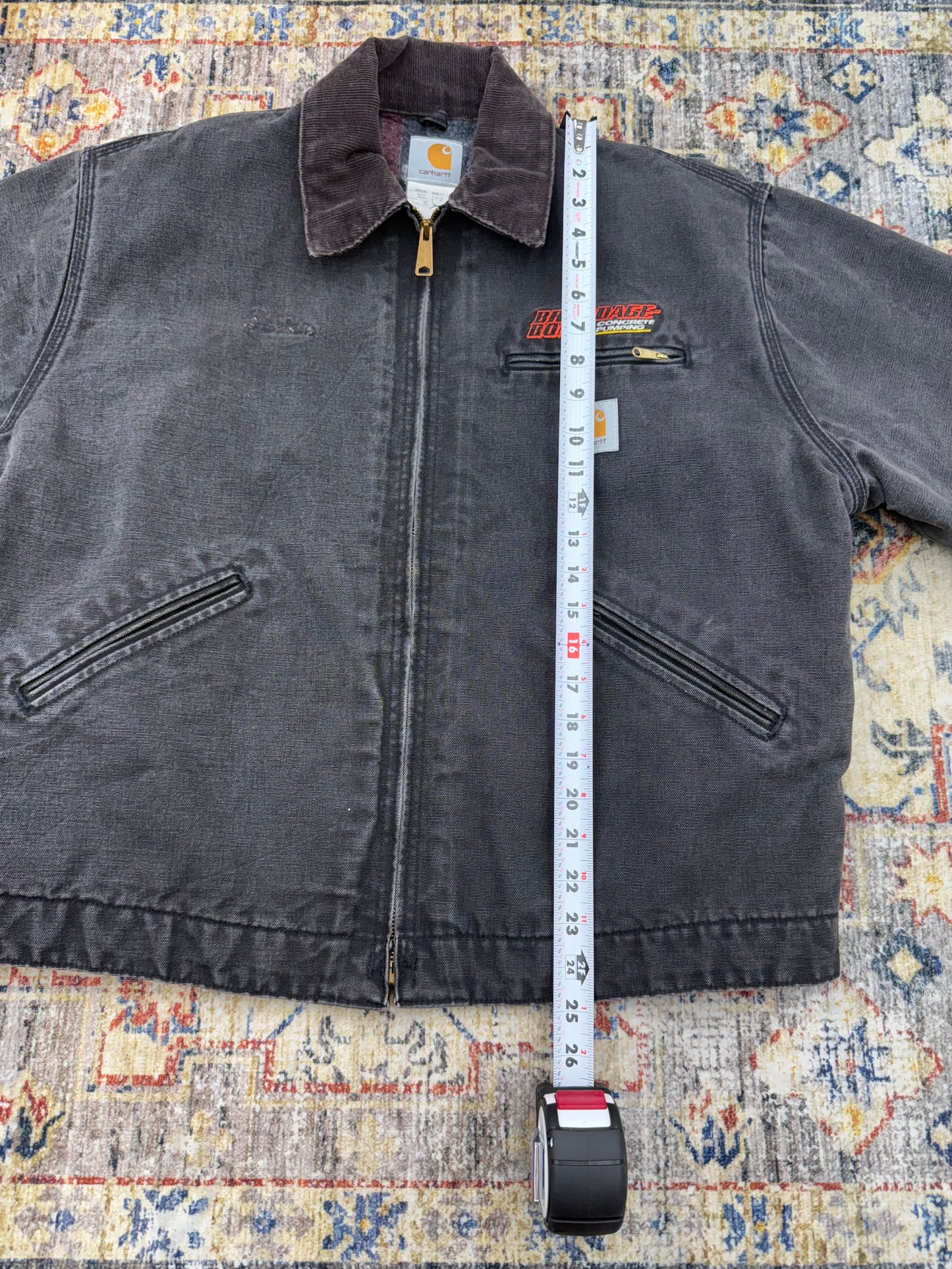 Vintage carhartt jacket detroit size M/L
