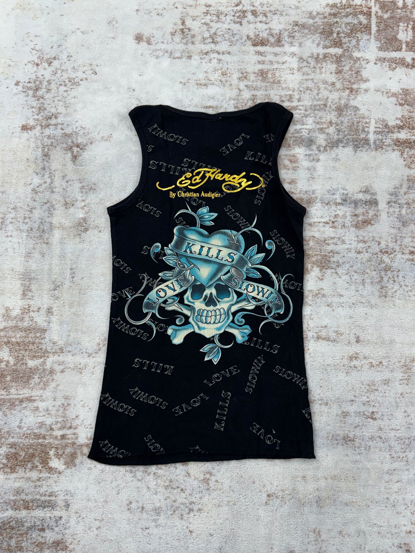 ( new) 2000sVintage Ed Hardy by Christian Audigier Tank Tops