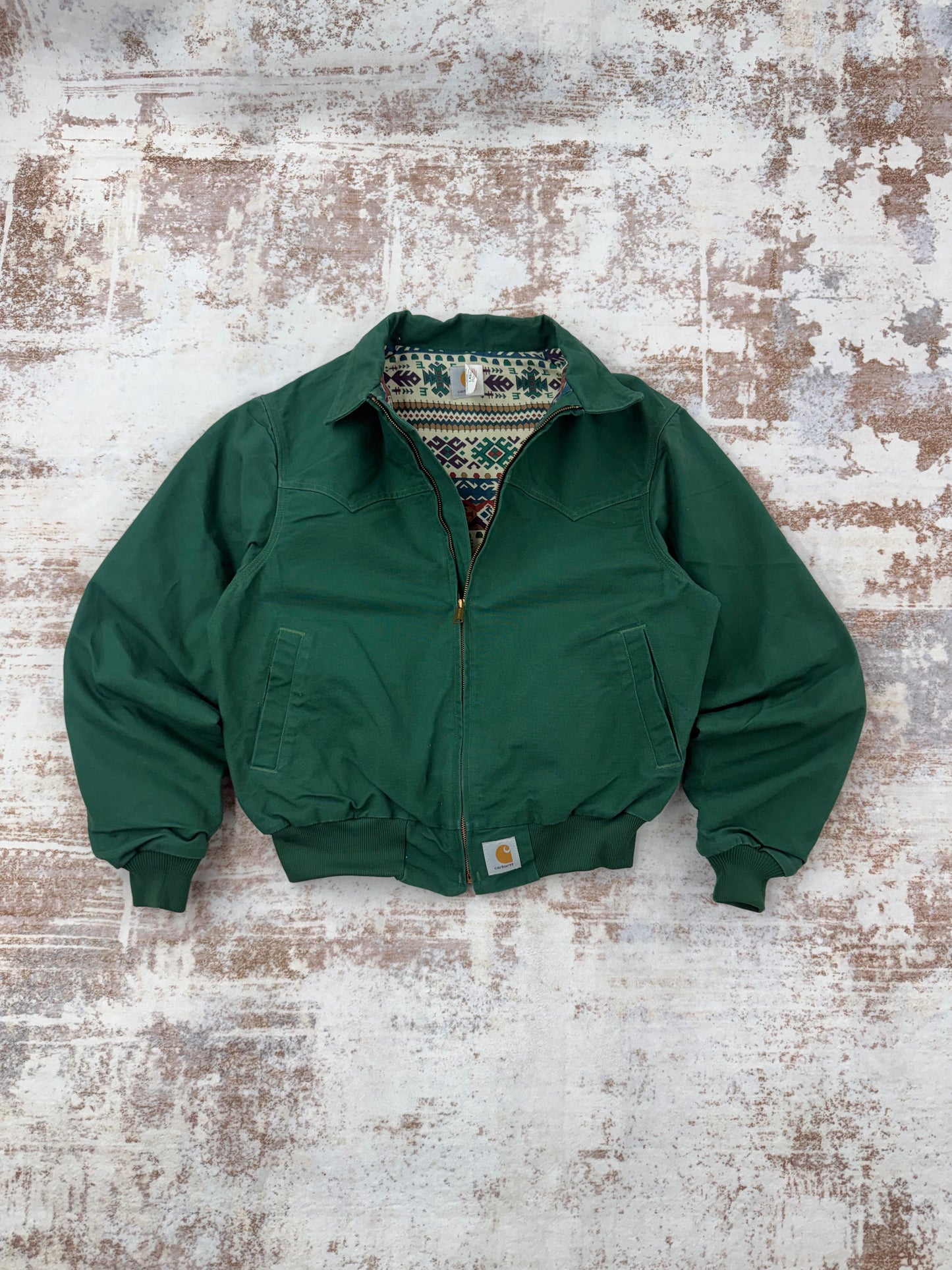 CARHARTT Trucker Jacket Made in USA Size L