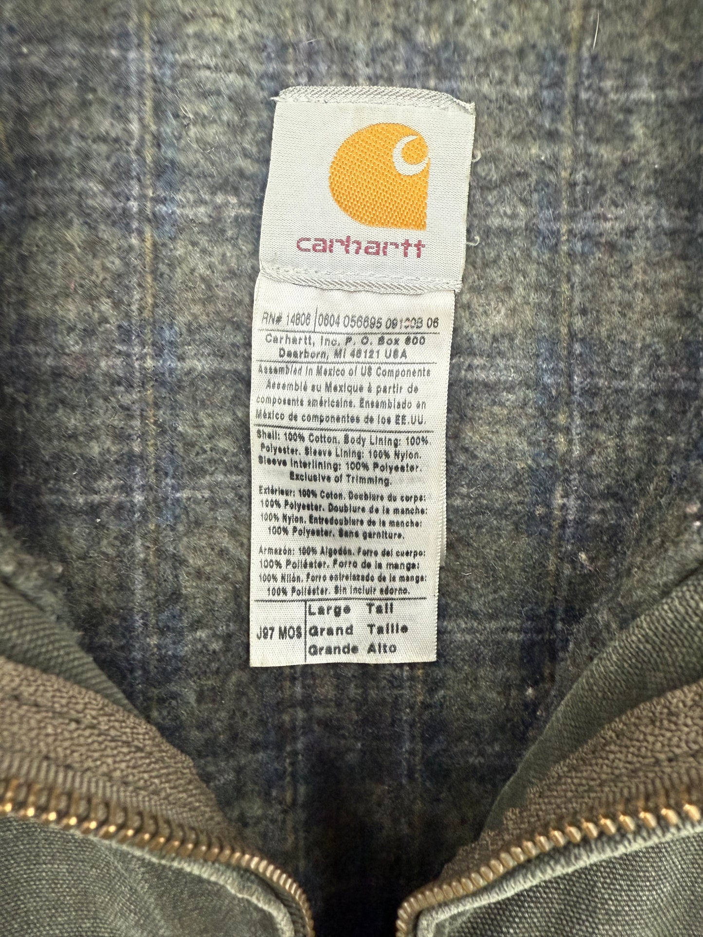 Vintage carhartt jacket detroit size L