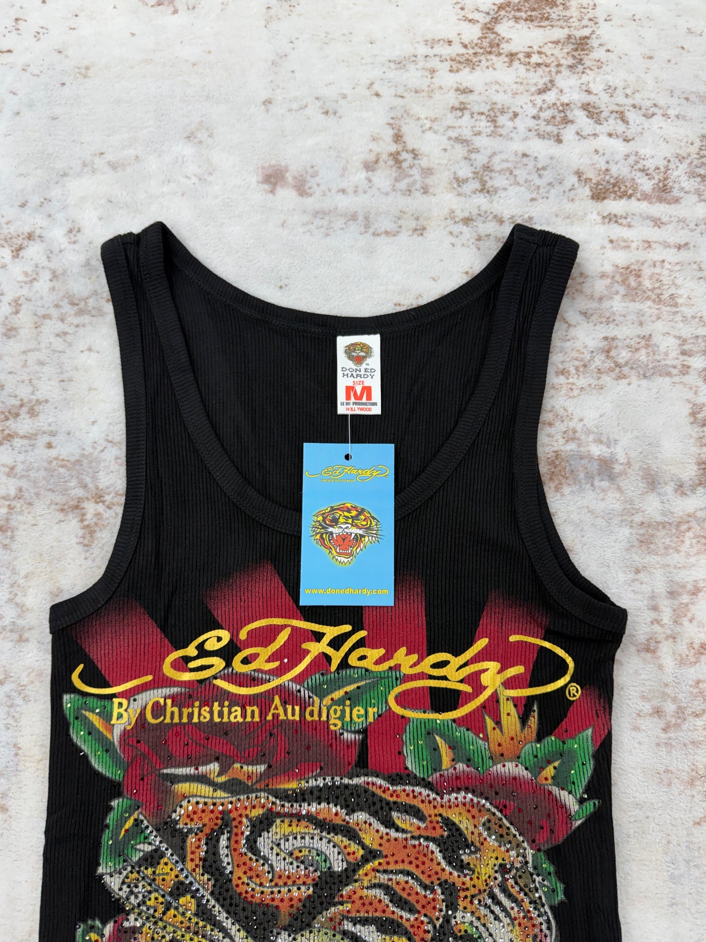 ( new) 2000sVintage Ed Hardy by Christian Audigier Tank Tops