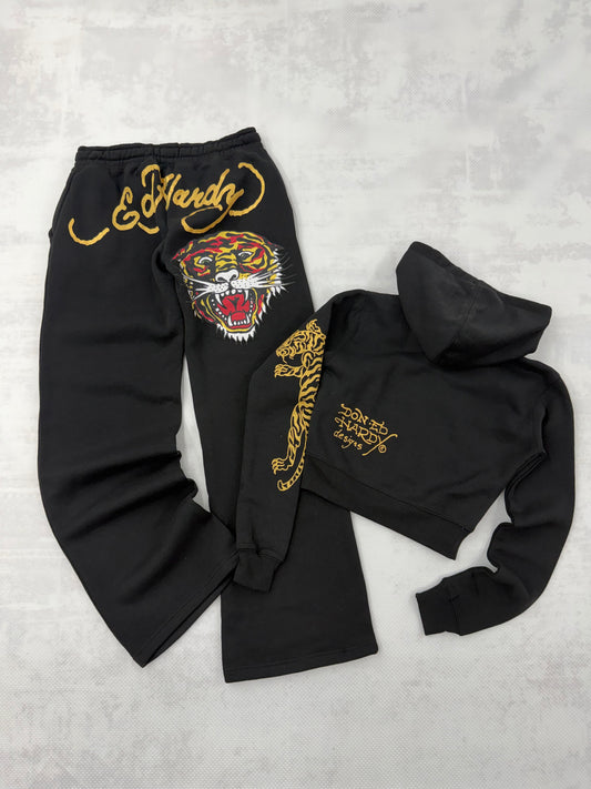 Ed Hardy Tracksuit Set • Y2K Style • Size XS/S/M( like new)