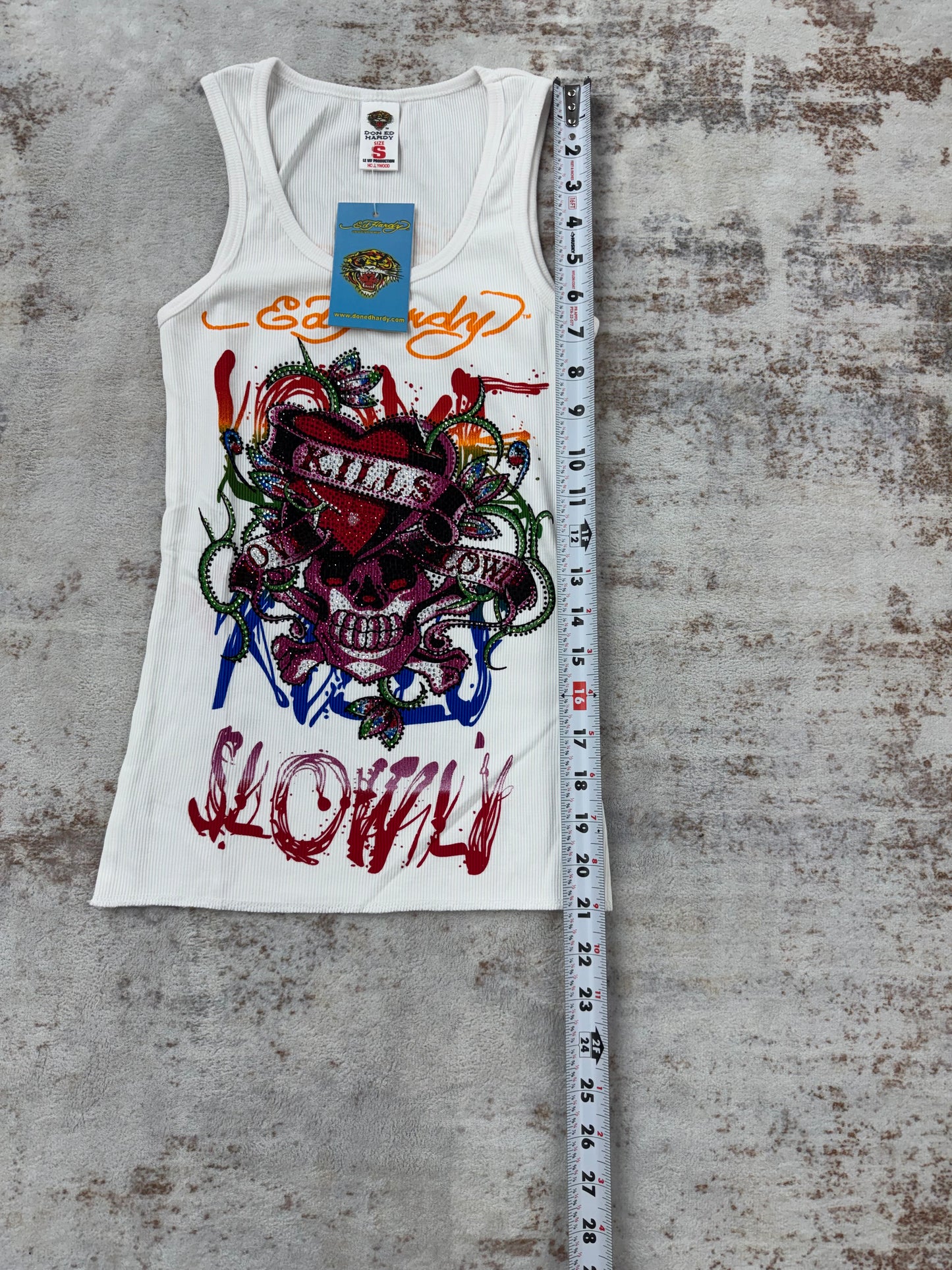 ( new) 2000sVintage Ed Hardy by Christian Audigier Tank Tops