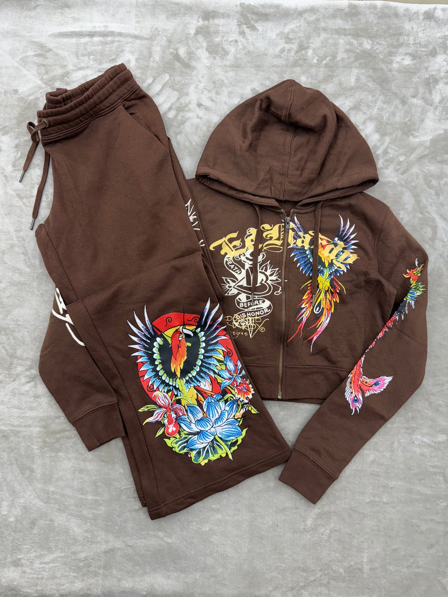 Ed hardy tracksuit sets ❤️ size ( L ) use