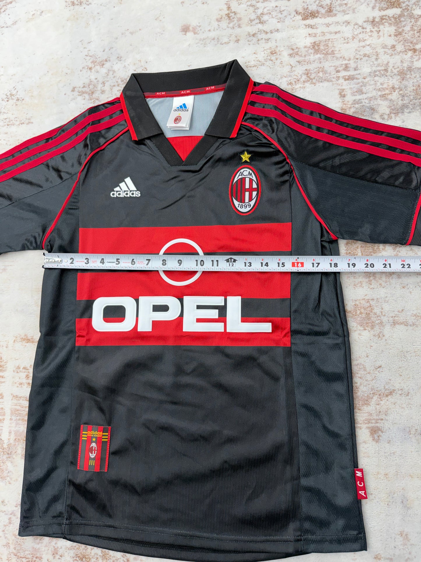 AC MILAN VINTAGE 1998-1999 SOCCER JERSEY SHIRT size S