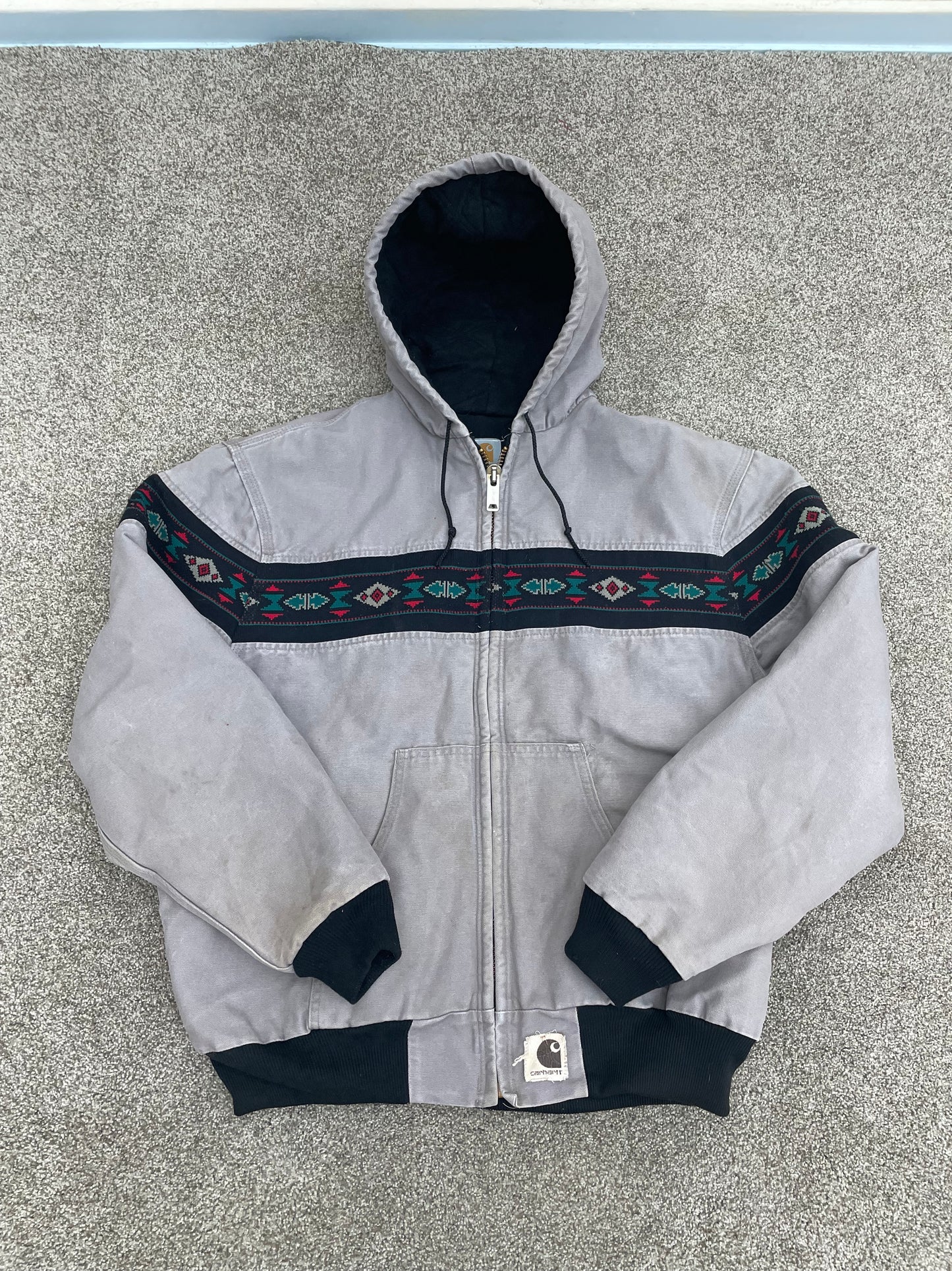 Carhartt Aztec Southwest Active Hooded Lined Jacket