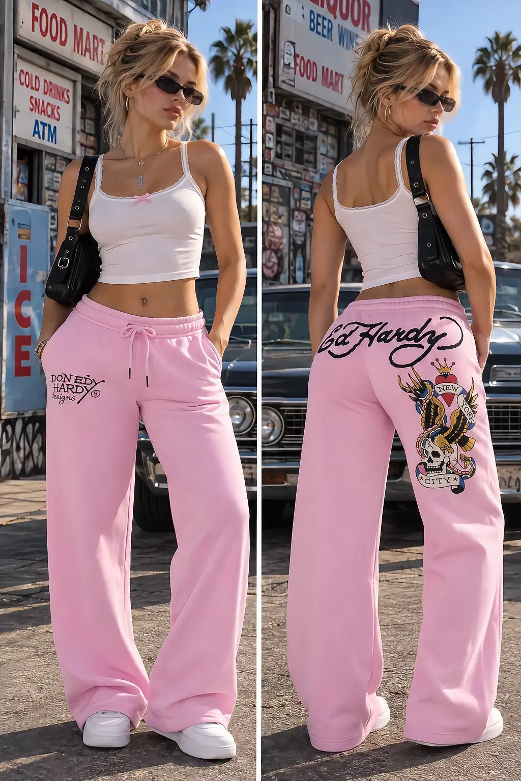 Ed Hardy Sweatpants• Y2K Style • Size XS/S/M/L ( like new)
