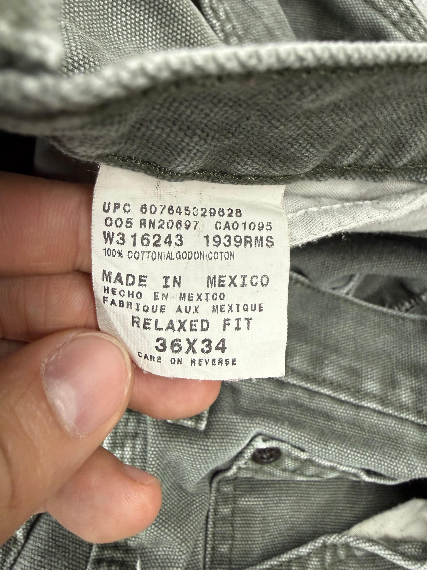 Men vintage dickies jeans size 36x34