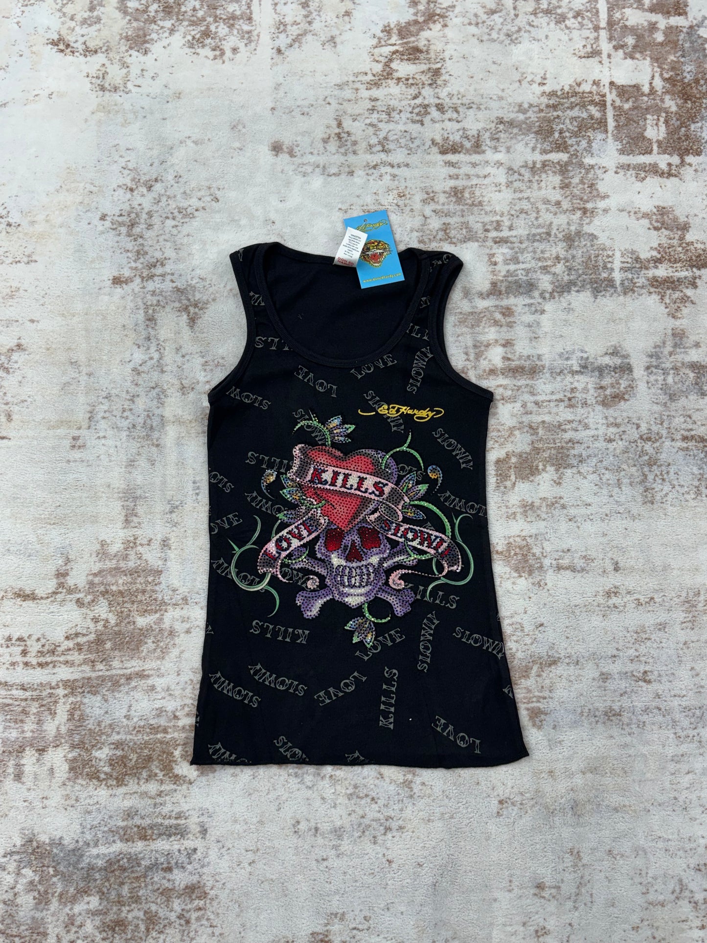 ( new) 2000sVintage Ed Hardy by Christian Audigier Tank Tops