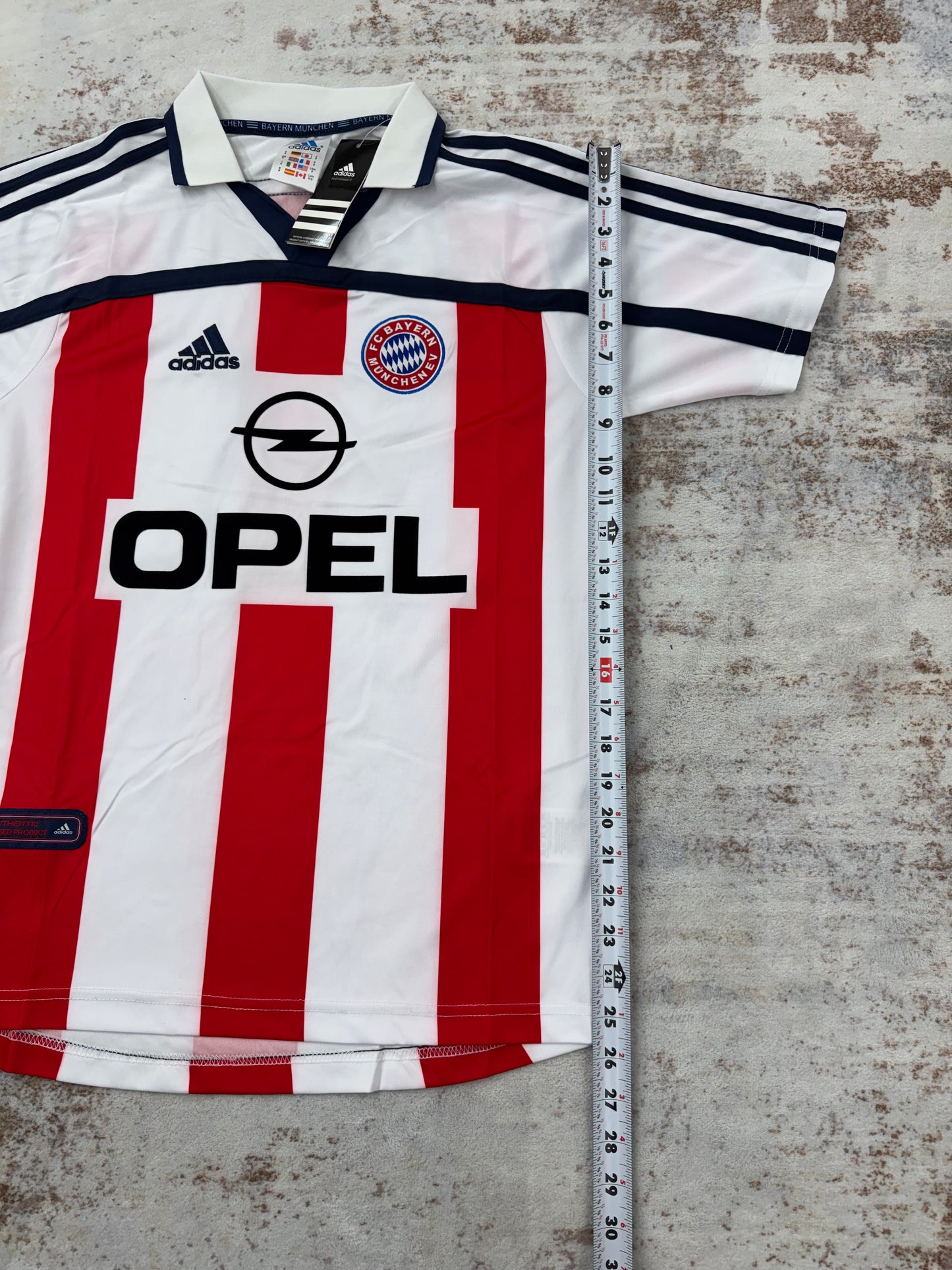 VINTAGE ADIDAS BAYERN MUNICH AWAY SOCCER JERSEY size S