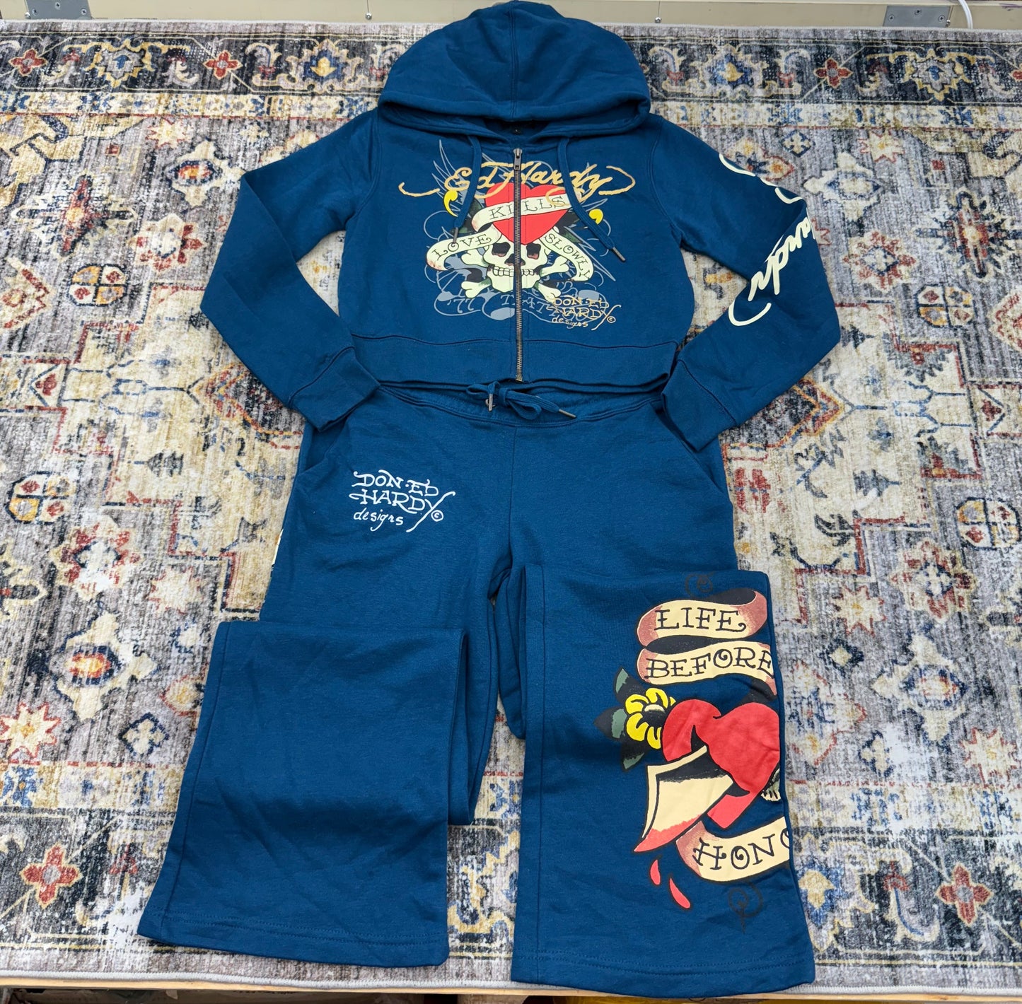 Ed hardy tracksuit sets ❤️ size (S/L/XL) use