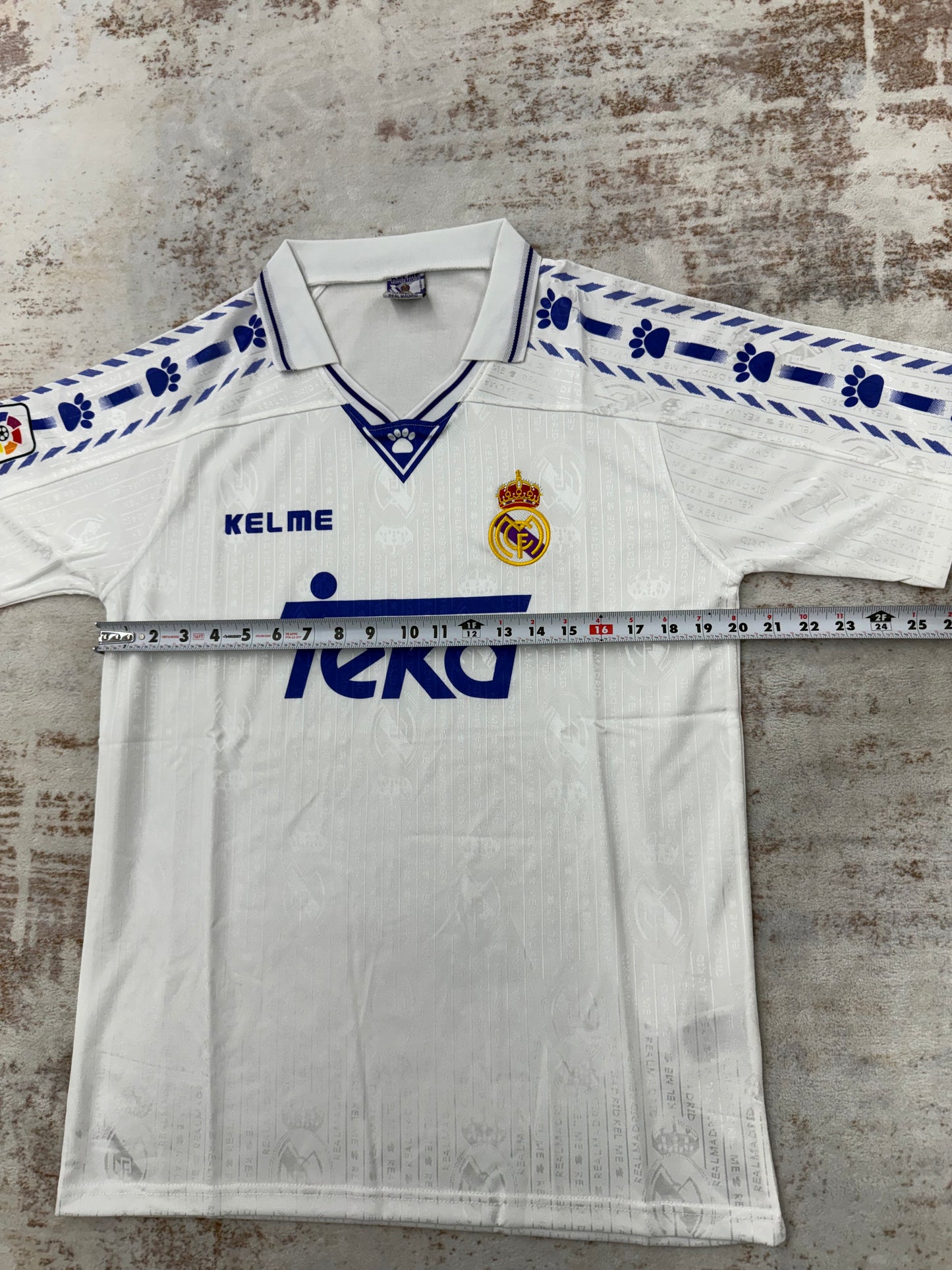 vintage Real Madrid 1994 1996 Home Football Shirt Soccer Jersey Kelme Vintage M