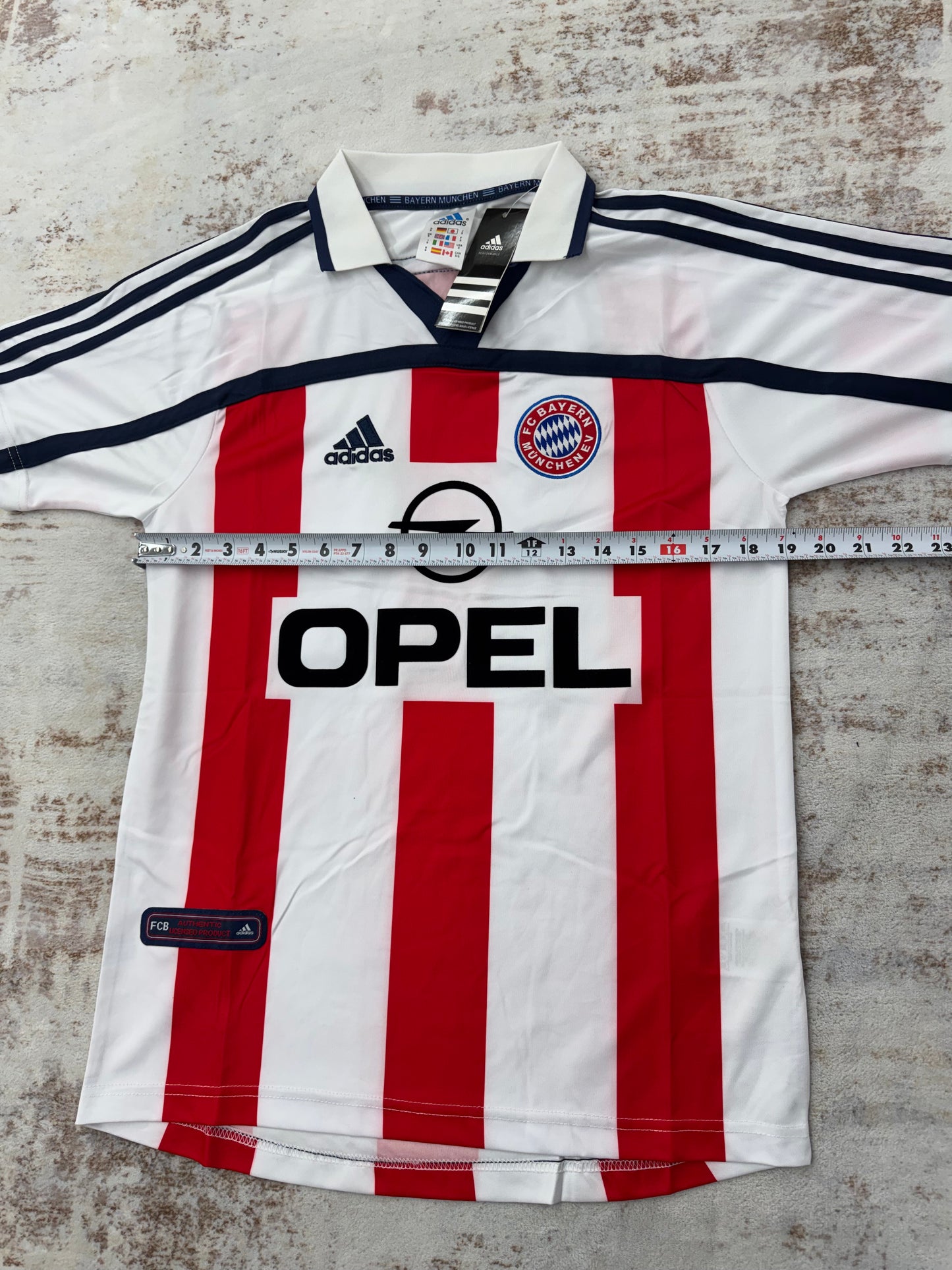 VINTAGE ADIDAS BAYERN MUNICH AWAY SOCCER JERSEY size S
