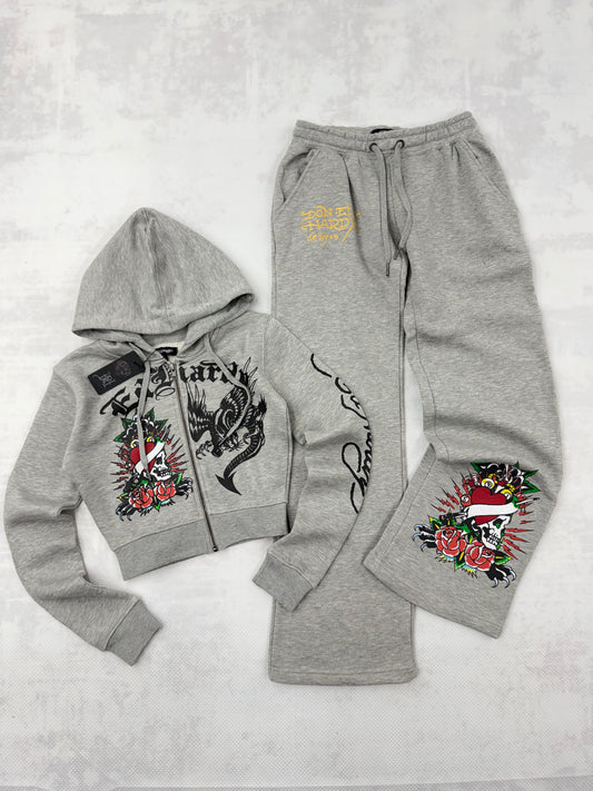 Ed Hardy Tracksuit Set • Y2K Style • Size XS/S/M/L