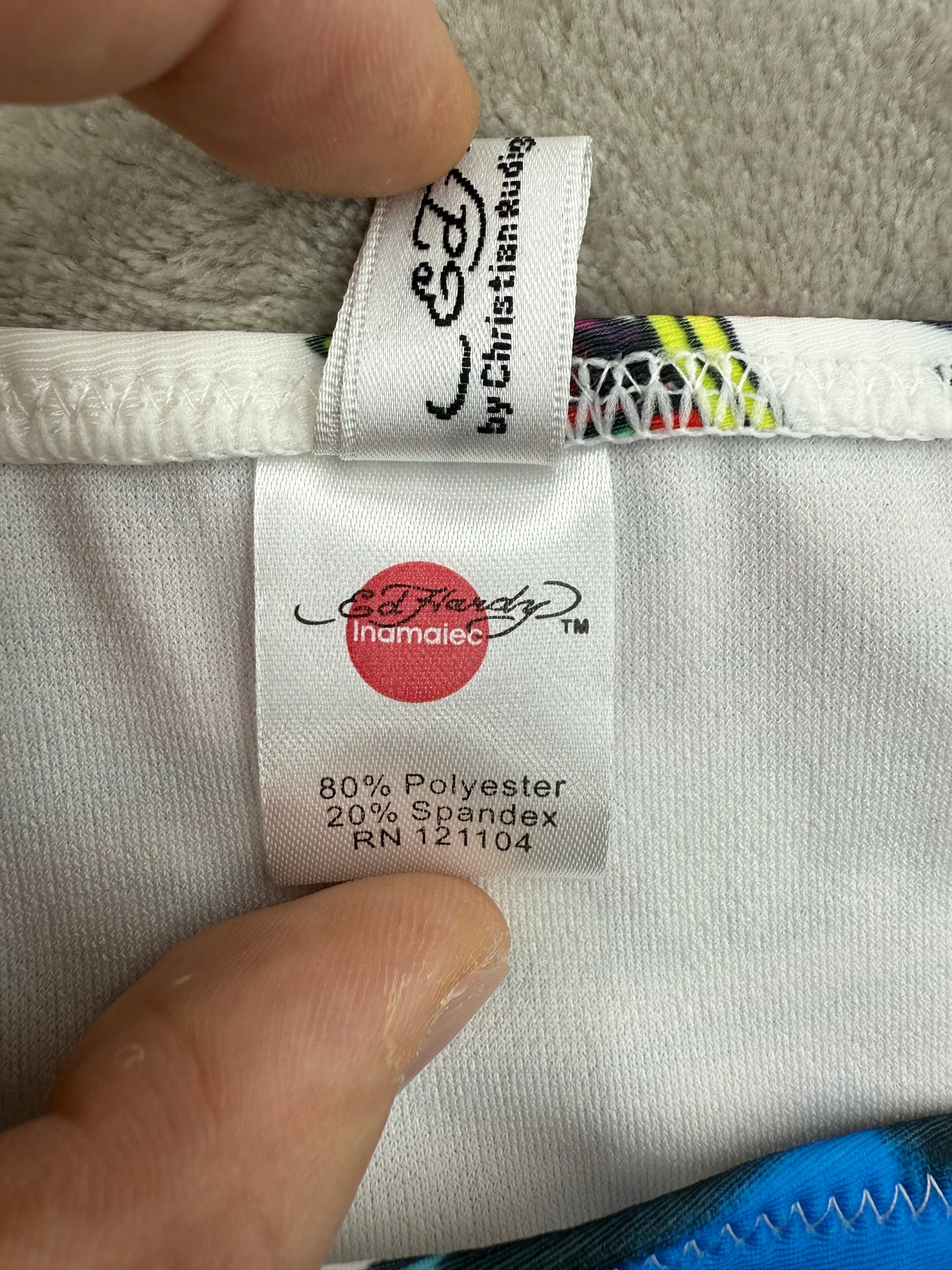 🔥 Ed Hardy Skull Bikini Set • Y2K Tattoo • 2000s Vintage • NWT • Size S/M ( NEW )