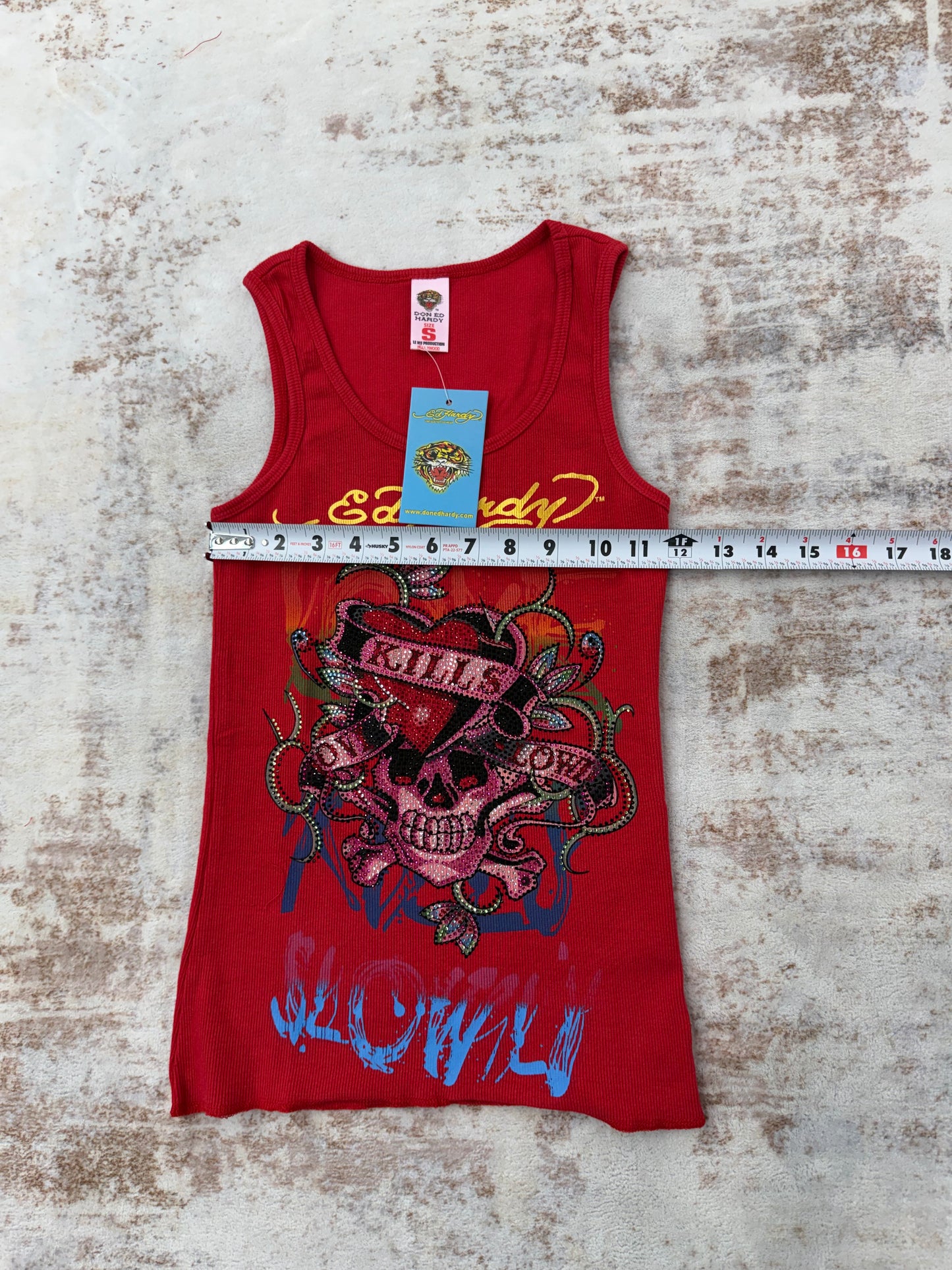 ( new) 2000sVintage Ed Hardy by Christian Audigier Tank Tops