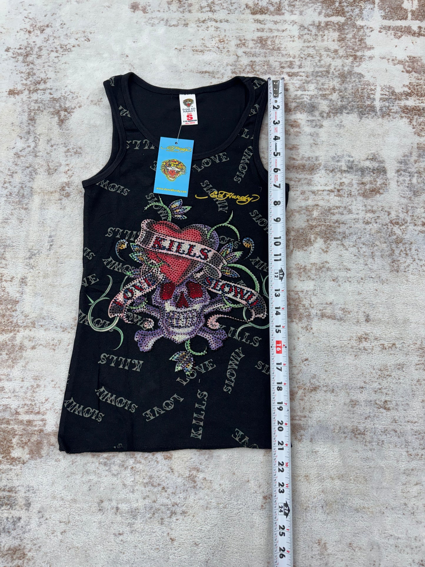 ( new) 2000sVintage Ed Hardy by Christian Audigier Tank Tops