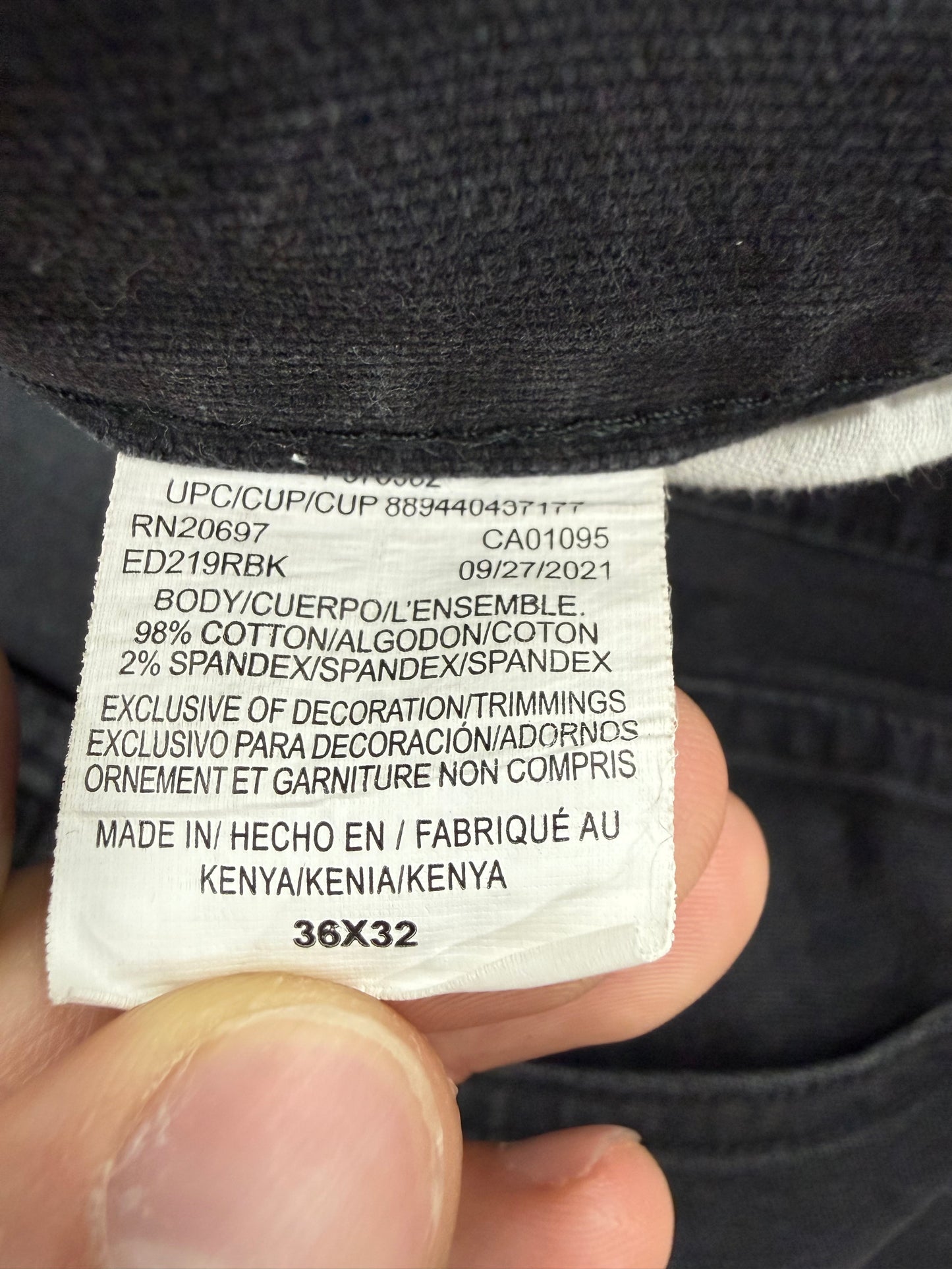 Men vintage dickies jeans size 36x32