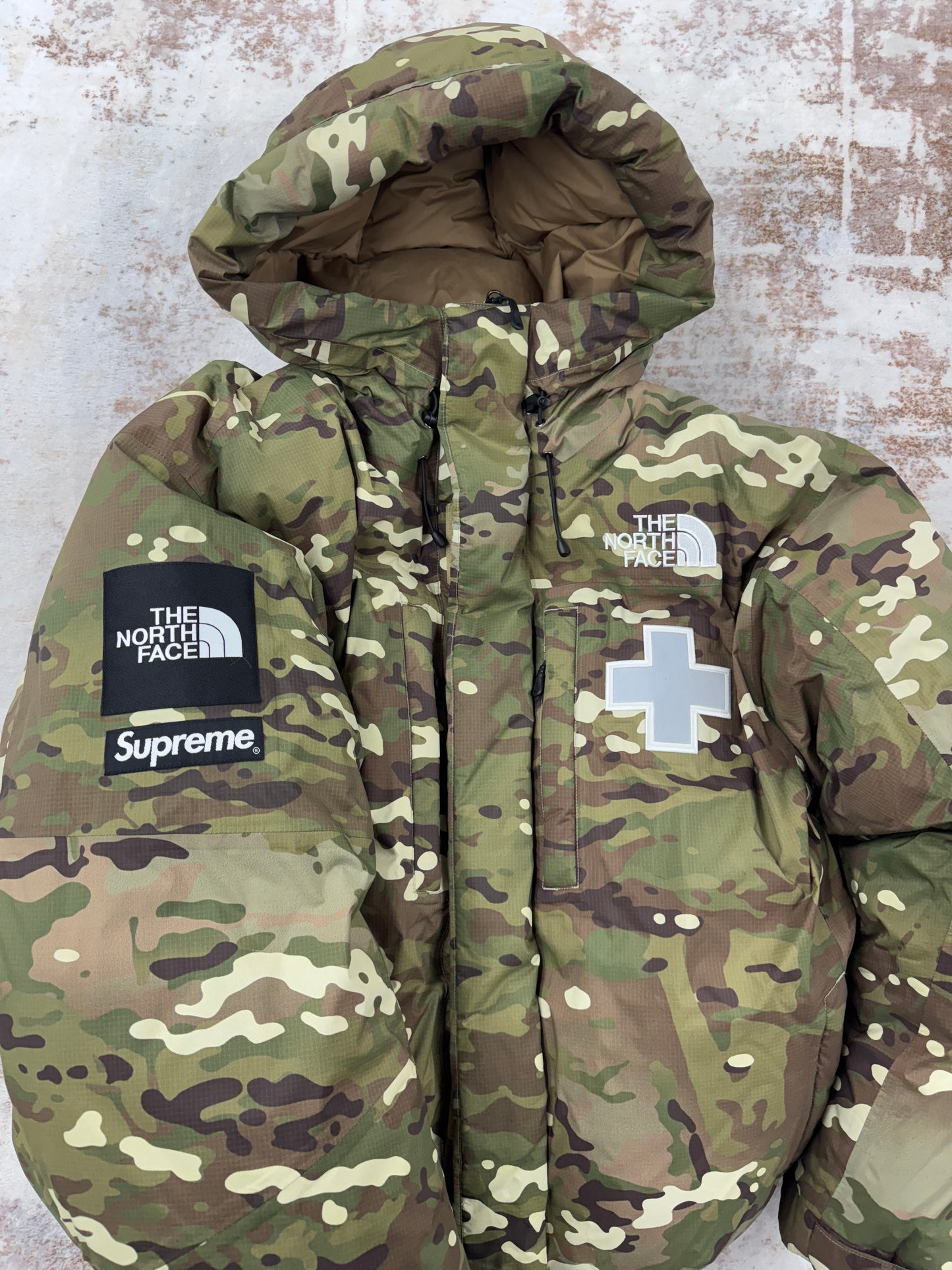 The Supreme North Face Men's Rescue Jacket & Baltoro Size M