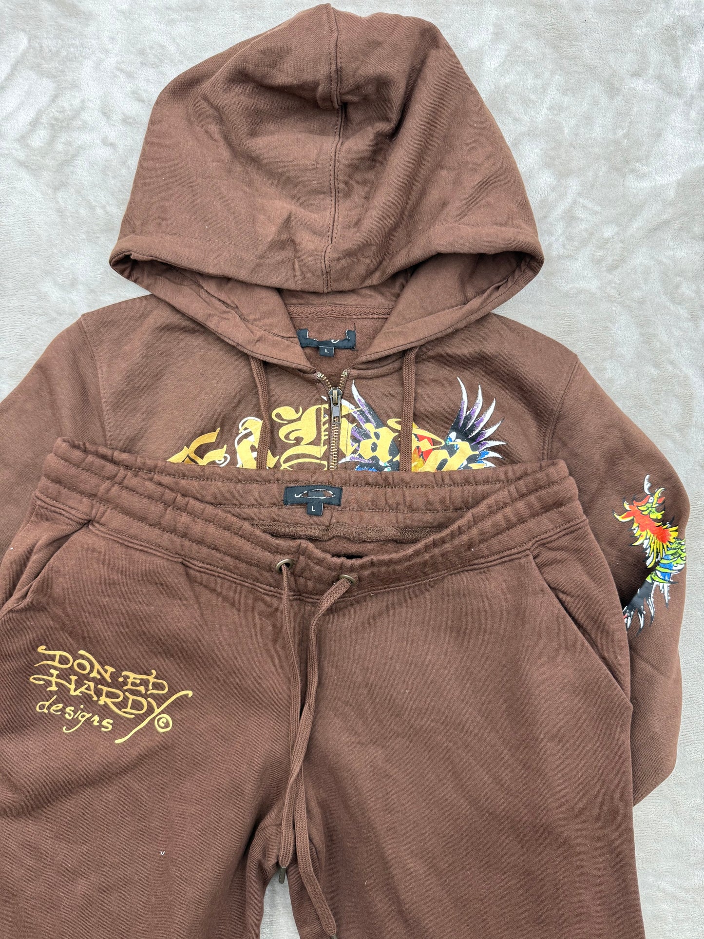 Ed hardy tracksuit sets ❤️ size ( L ) use