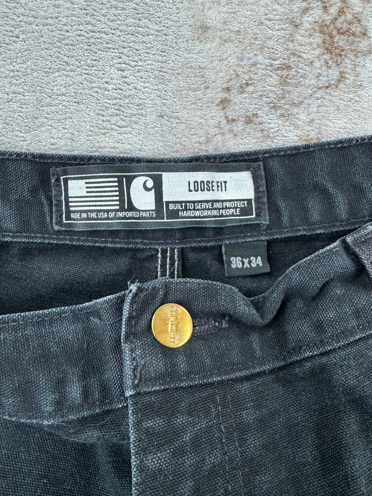 vintage Carhartt Double Knee Pants size 36×34