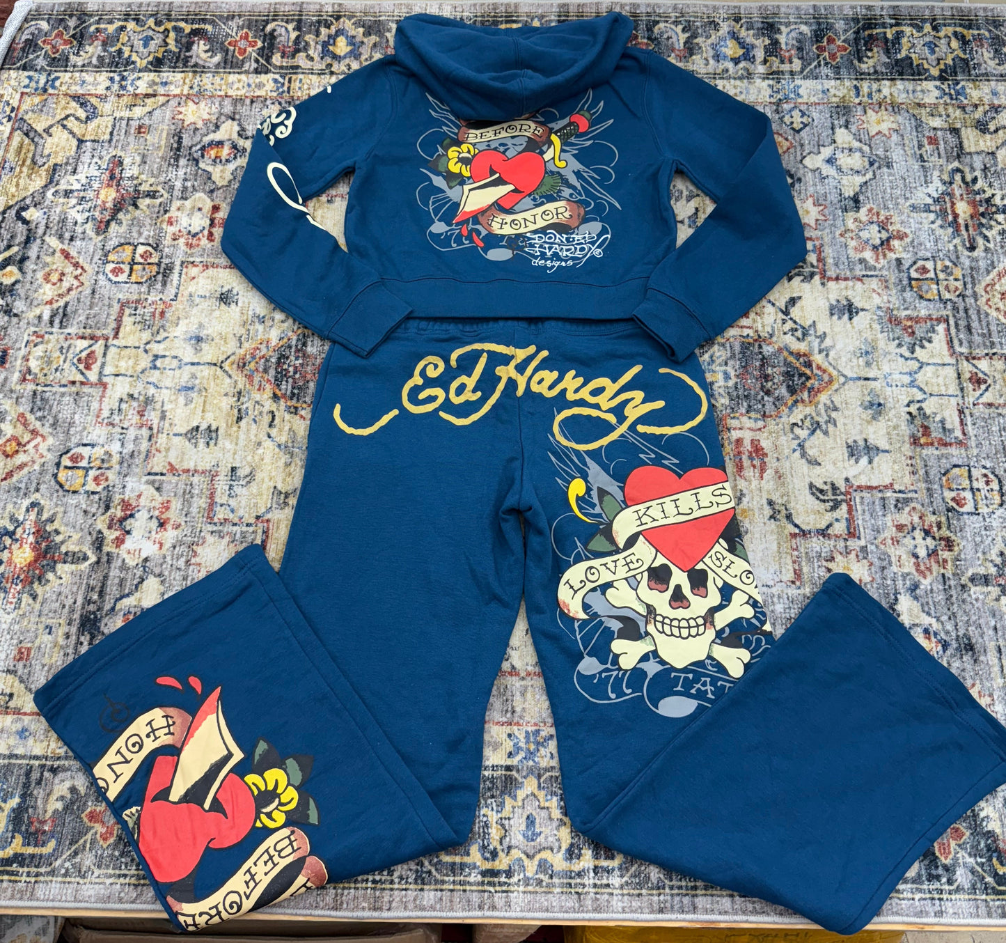 Ed hardy tracksuit sets ❤️ size (S/L/XL) use